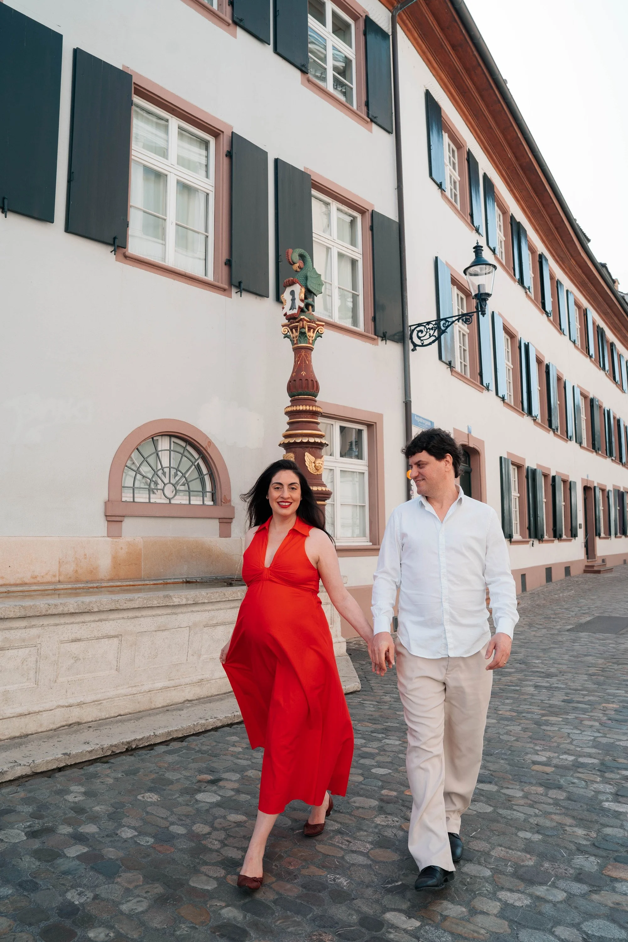 Maternity Photoshoot in Basel, Switzerland.