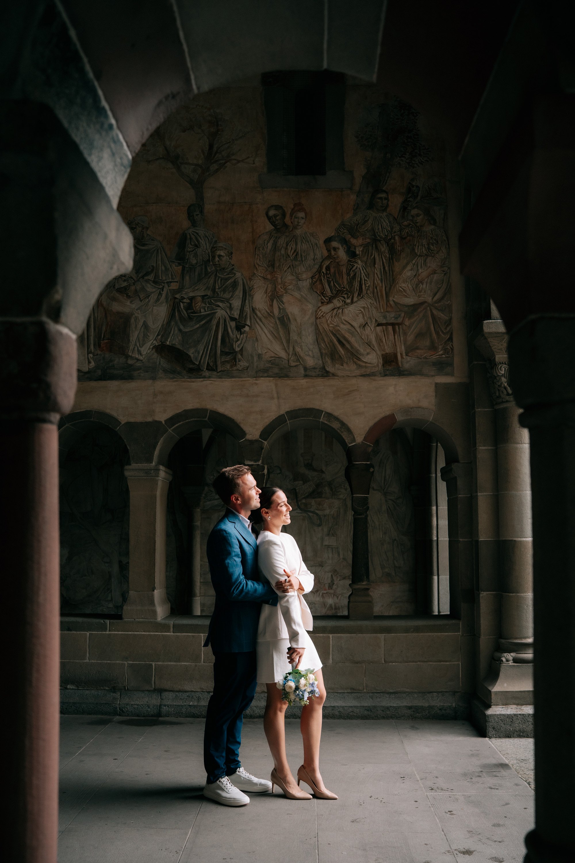 Zurich Wedding Photographer at Stadthaus