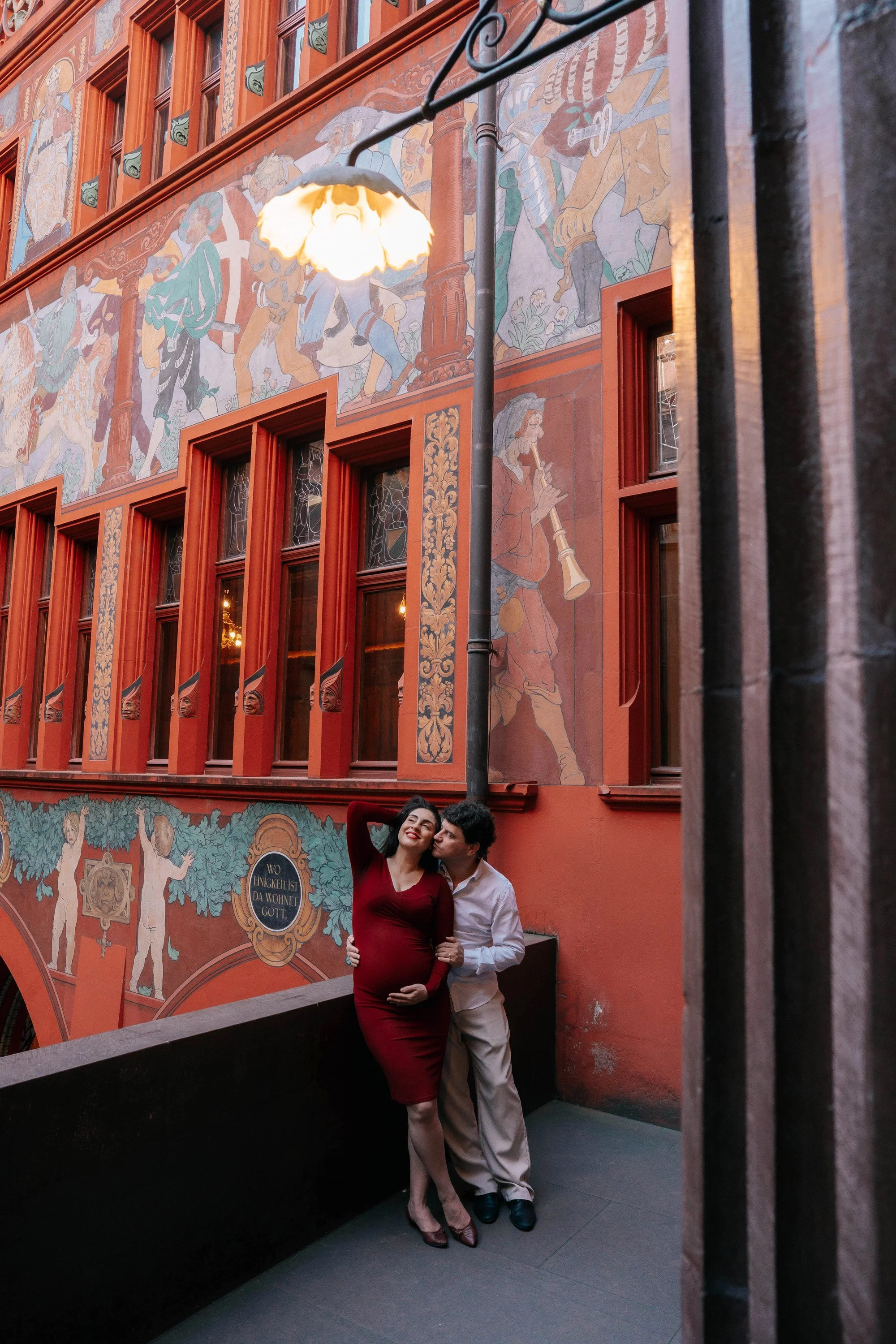 Couple Photoshoot with Timeless Medieval Architecture in Basel, Switzerland