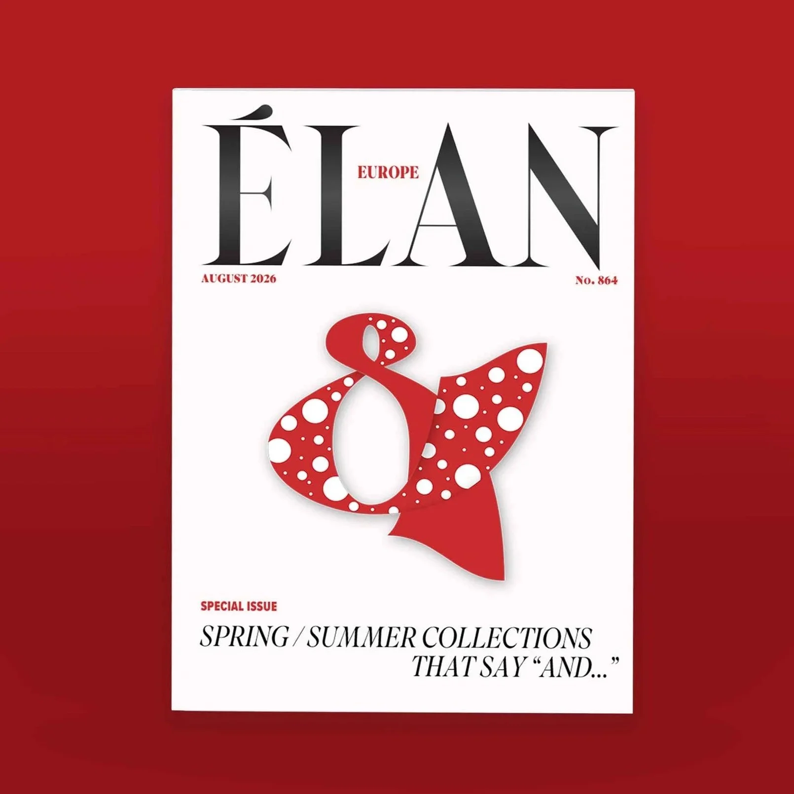 Editorial Lettering — Magazine Cover