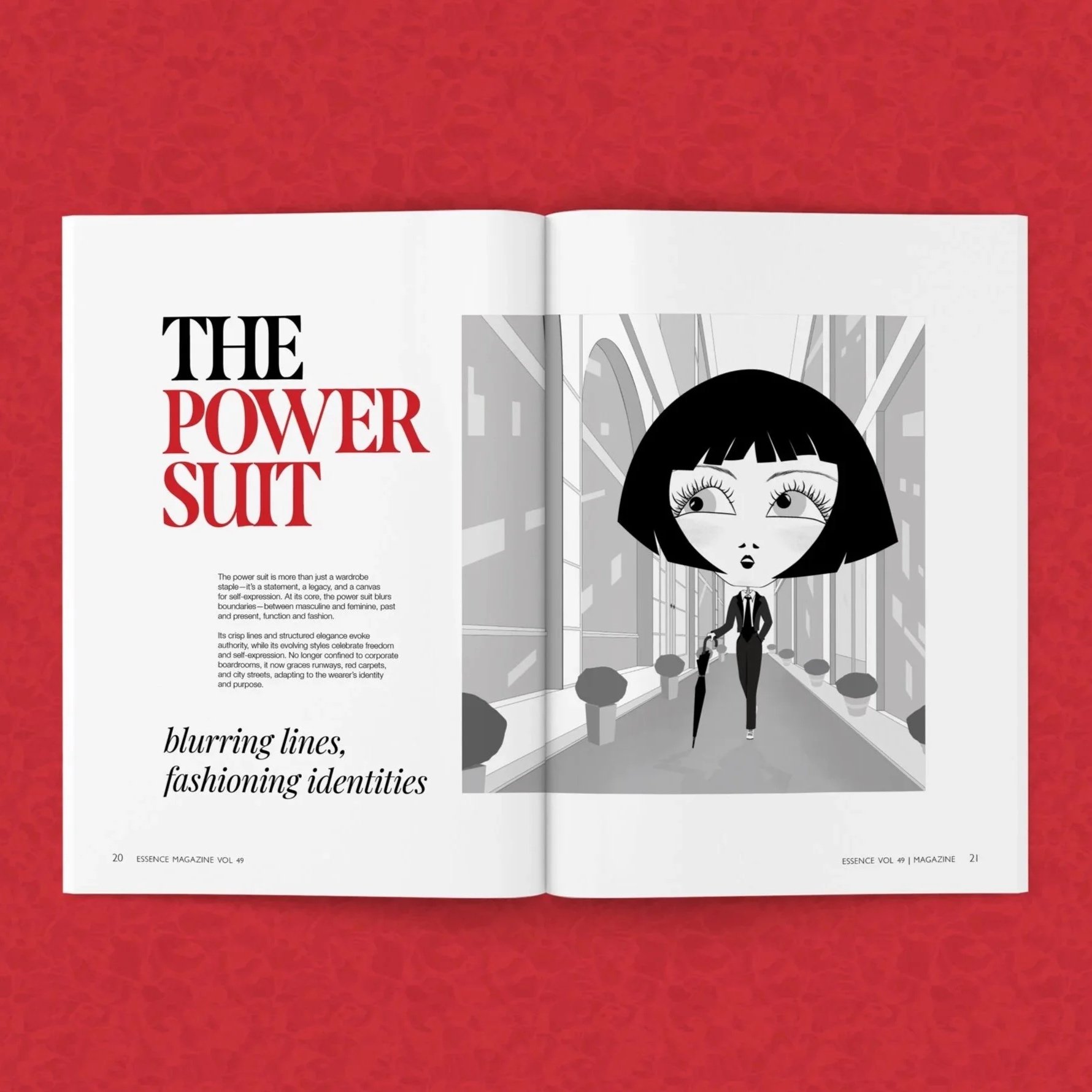 EDITORIAL: ”Georgette” (Illustration)