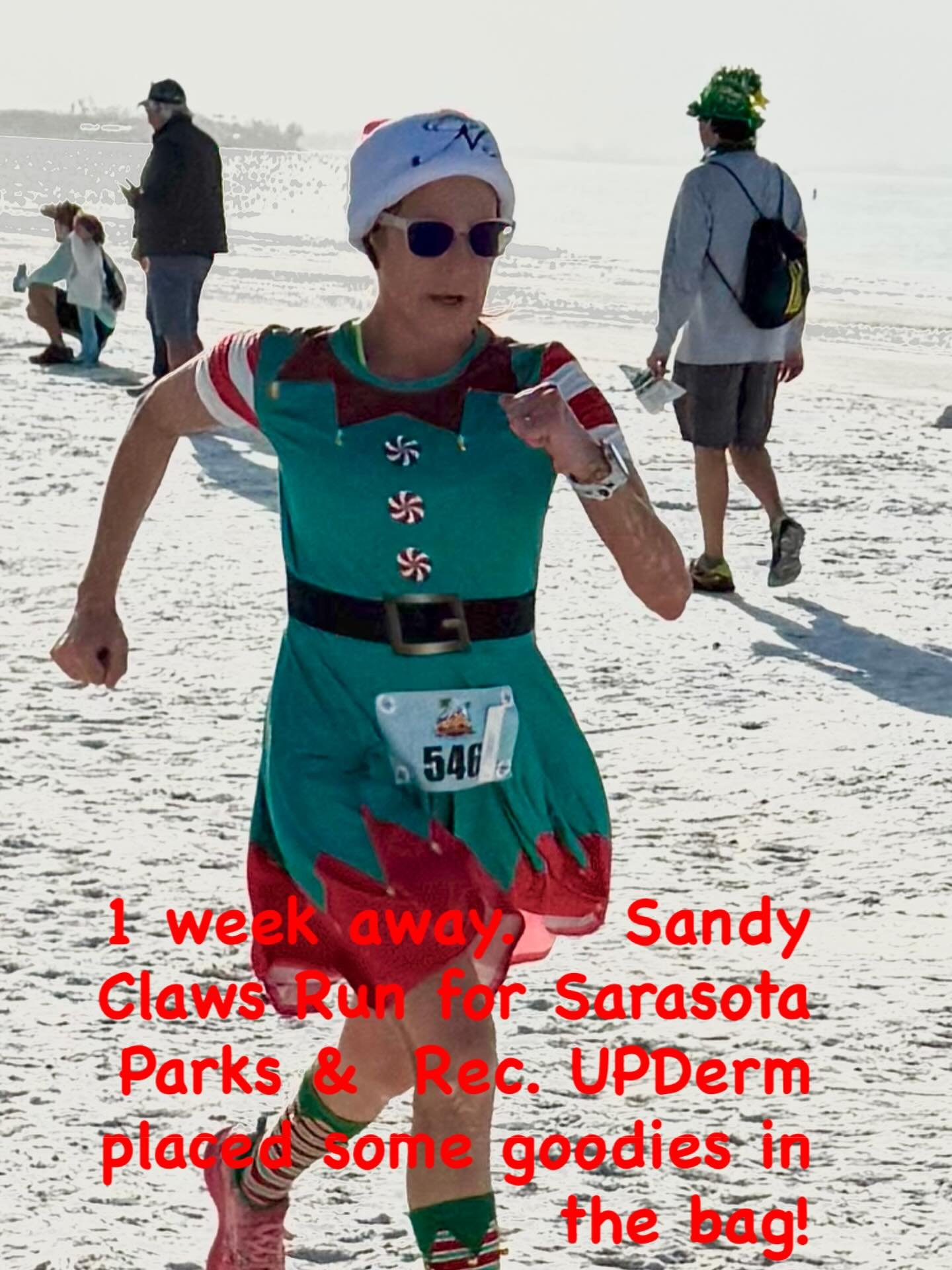 https://runsignup.com/Race/FL/Sarasota/46thAnnualSandyClawsBeachRun?raceRefCode=fCXchUFk  You can use this to sign up!  #skinvitalitymd #universityparkdermatology #runforfun
