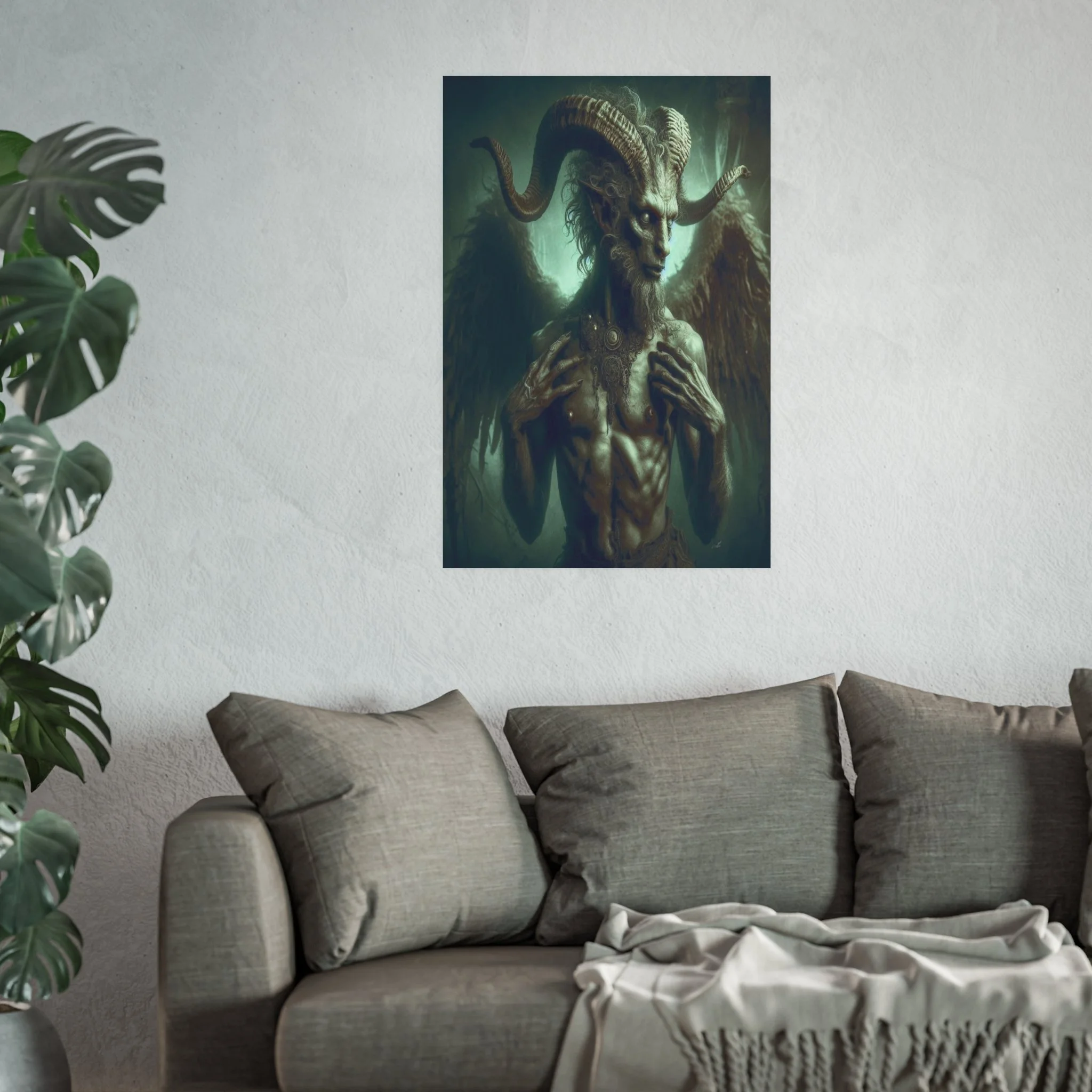 Baphomet's Twilight Reverie - 24x36 Poster Print