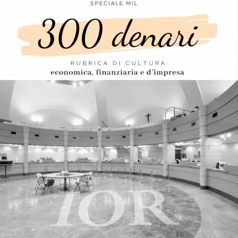 IOR. La finanza cattolica conia i suoi benchmark. Cosa avevamo anticipato e cosa cambierà
