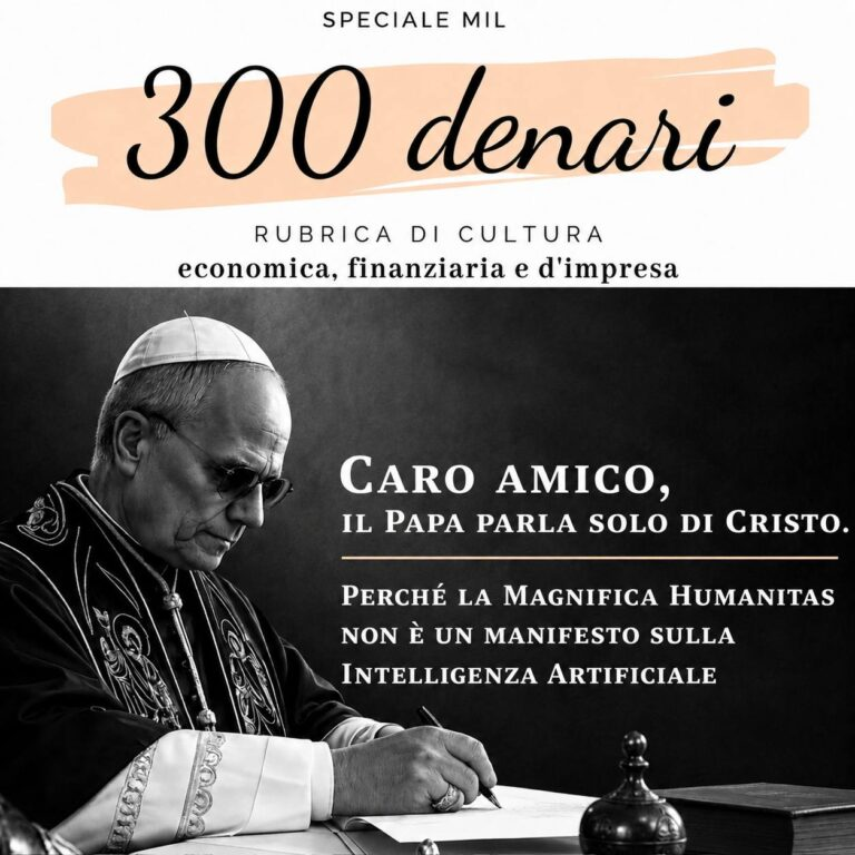 Caro amico, il Papa parla solo di Cristo. Perché la Magnifica Humanitas non è un manifesto sulla Intelligenza Artificiale