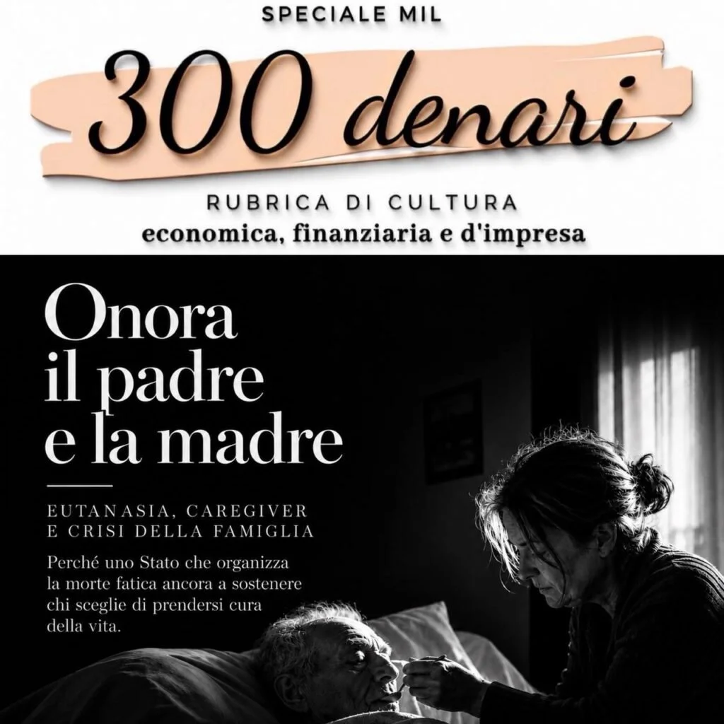 Onora il padre e la madre. Quello che impari solo assistendo una persona fino alla fine