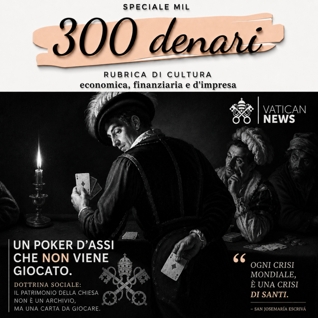 Il Dizionario di Dottrina Sociale di Vatican News tra Dio e Mammona. Il poker d’assi che non viene giocato