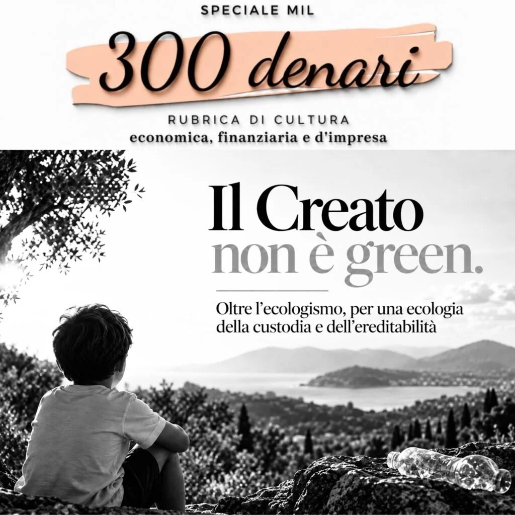 Il Creato non è green. Oltre l’ecologismo, per una ecologia della custodia e dell’ereditabilità