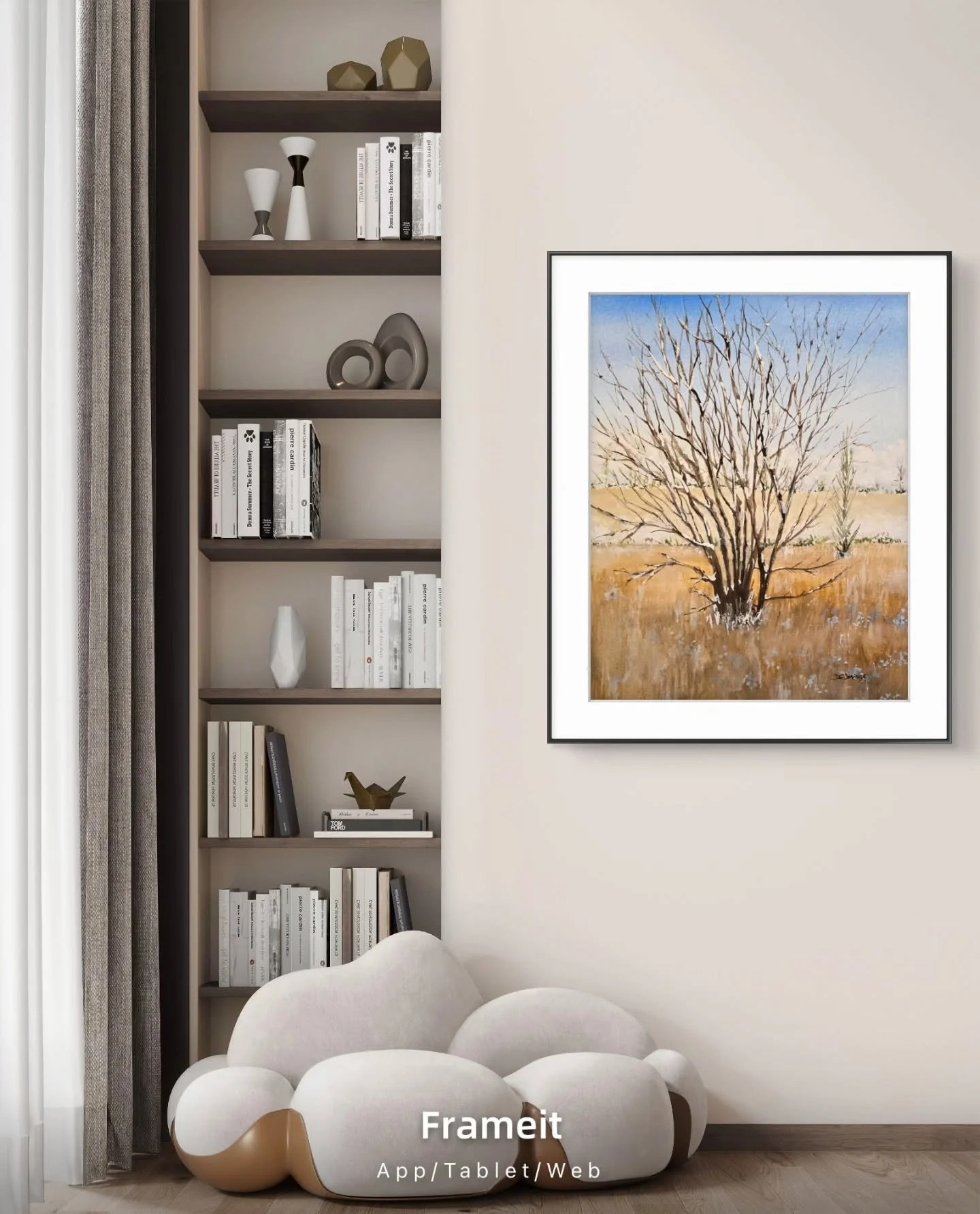 'Silent Meadow Watcher'
Watercolour

Website link in Bio.

#meadow #stillness #silence #restful #peaceful