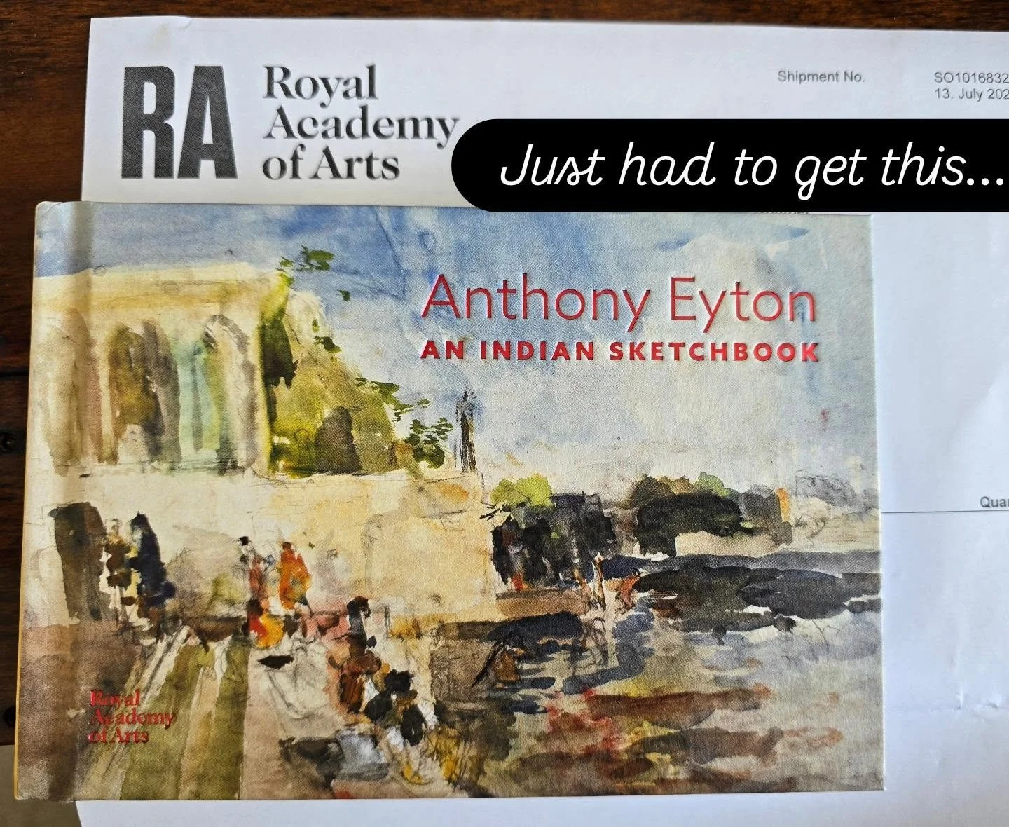 If you know, you know....

@saraheyton and Anthony Eyton are, jointly, fabulous in letting us into their lives showing his artworks, inspirations and exhibitions and more.

I was so relieved that he is well after his recent hospitalisation. What a wo