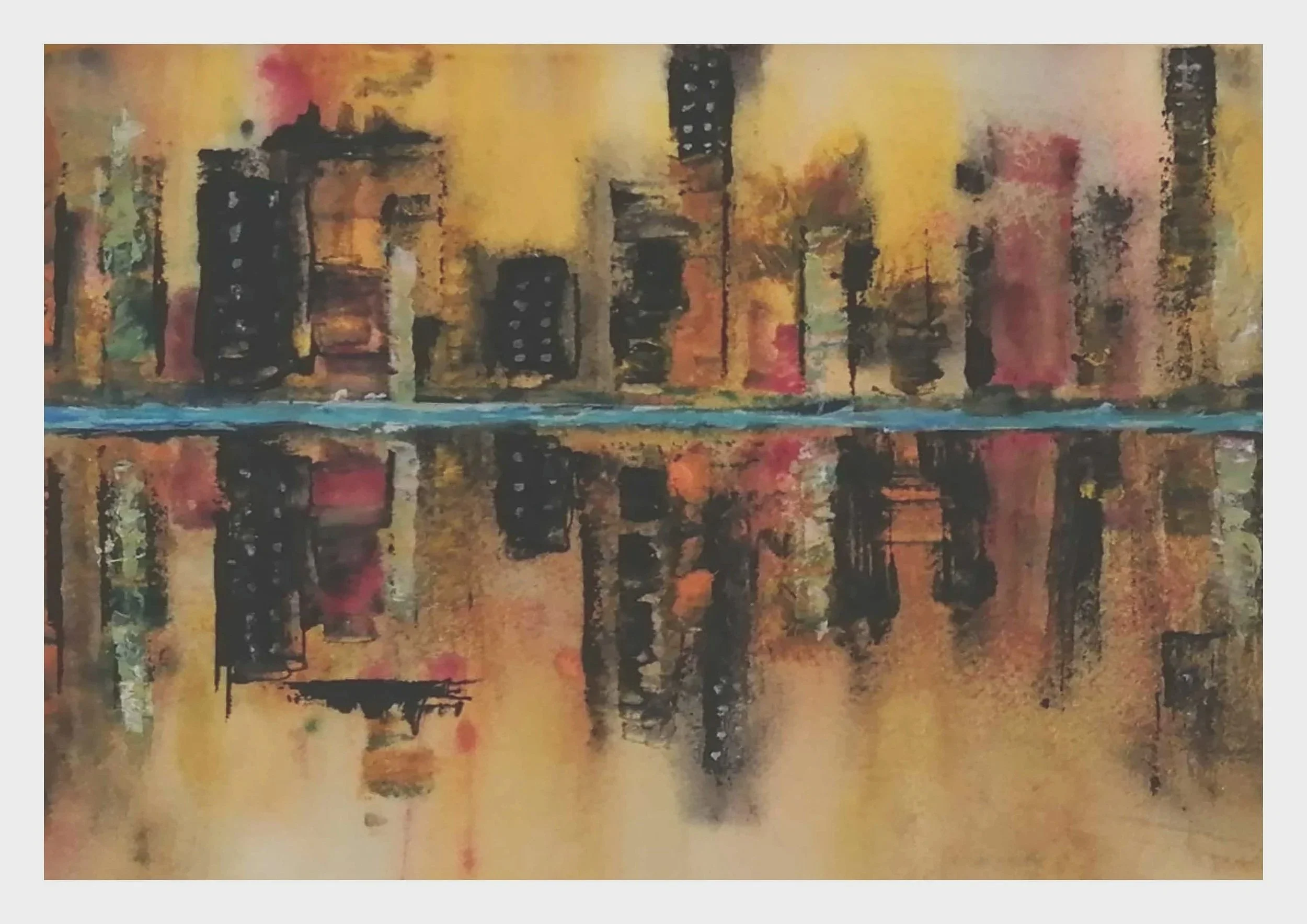 River through Domino City