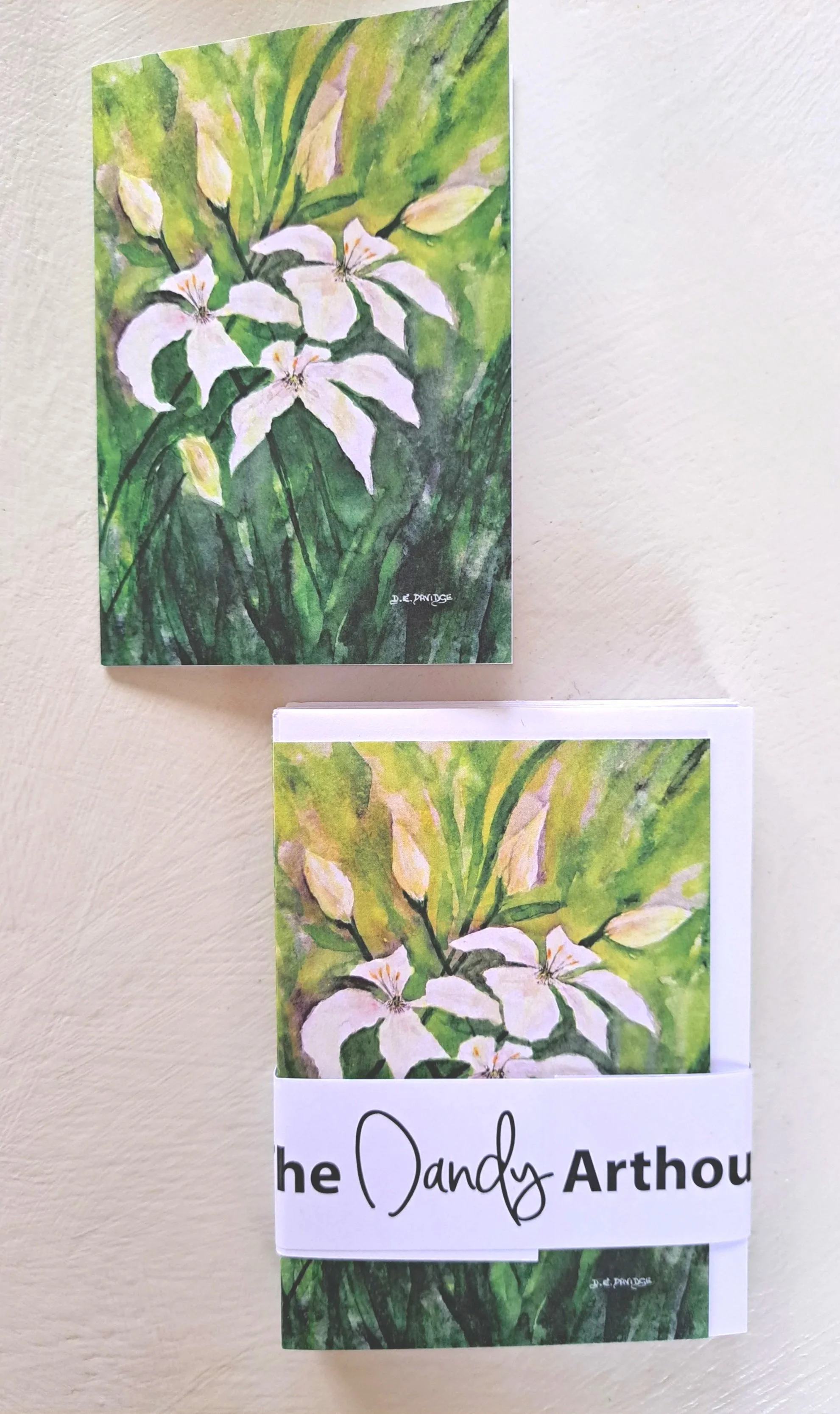 White Stargazer Lilies