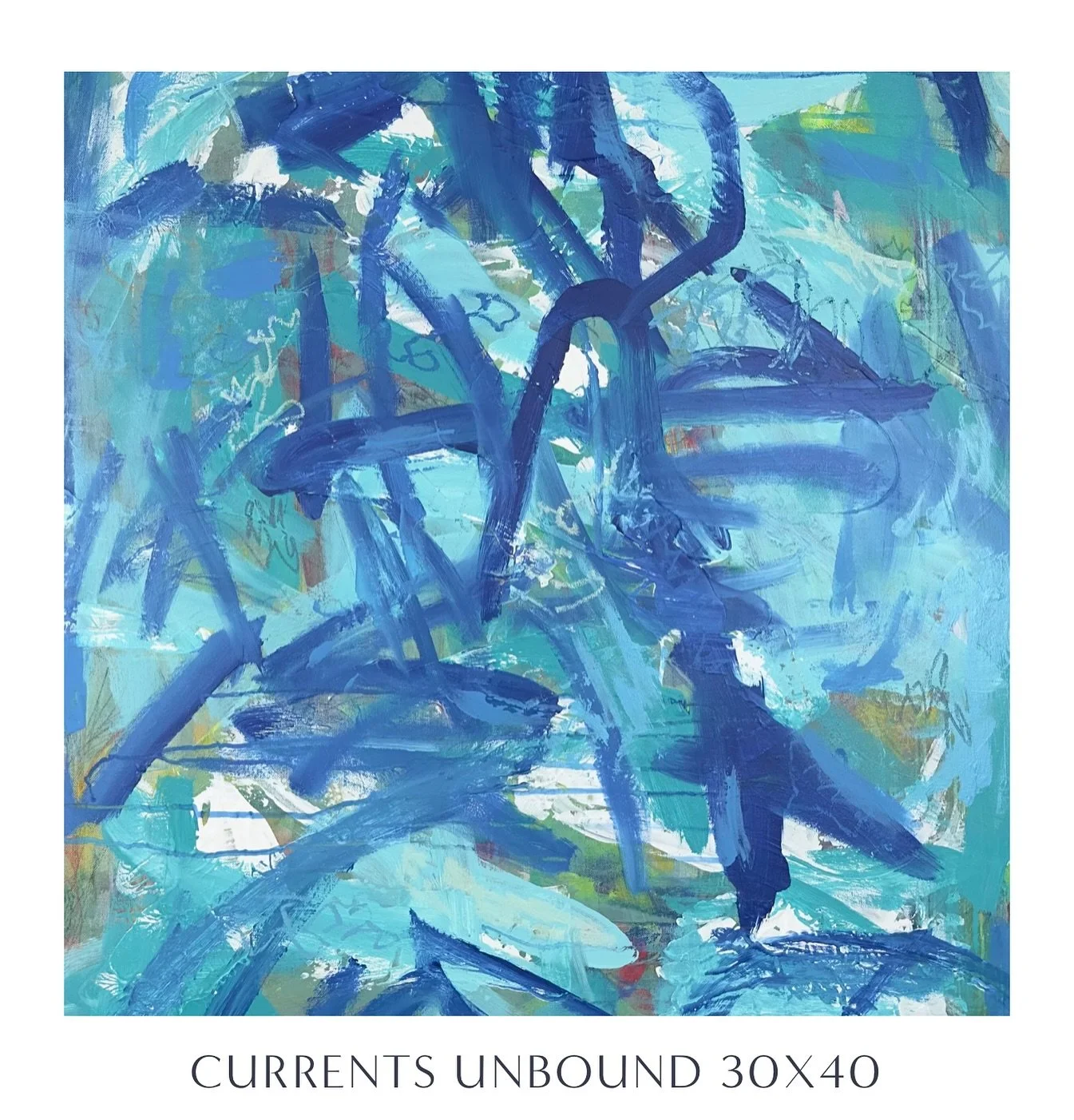 🤩SOLD🤩 Excited for this beautiful 30x40 piece to find its new home in Charlottesville, VA! @aworkofartgalleryandgifts