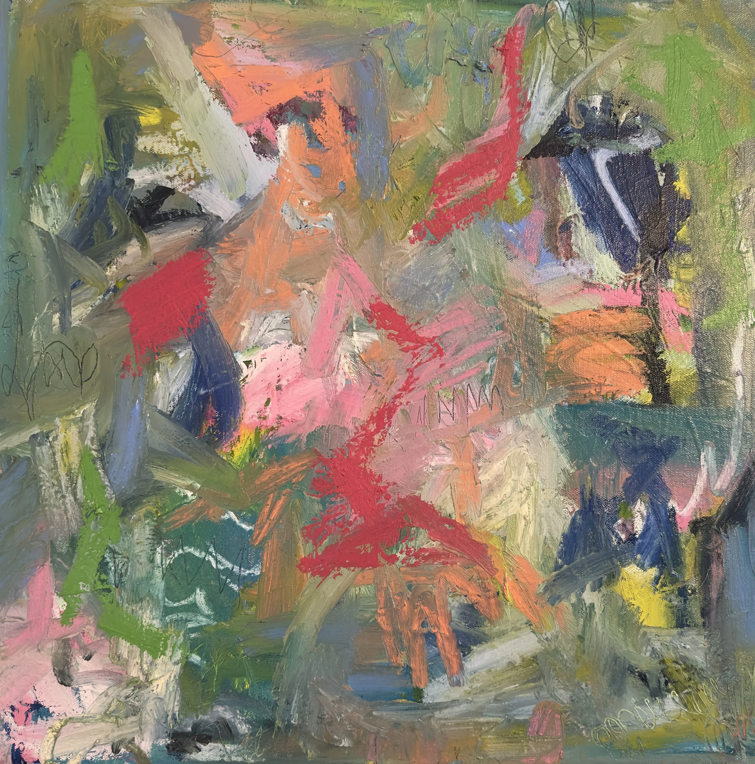 Where the Wildflowers Bloom 20x20