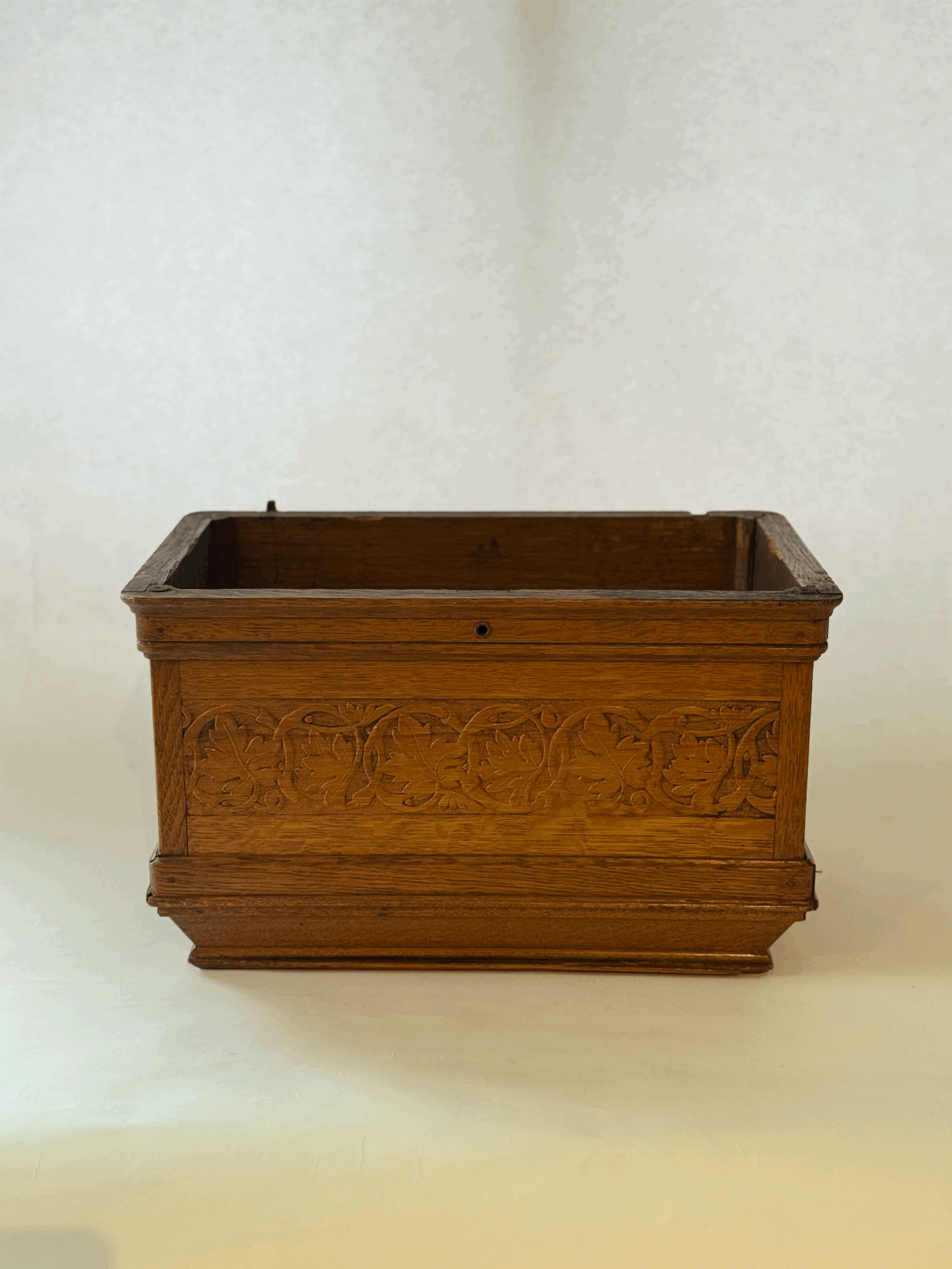 Hand Carved Wood Box