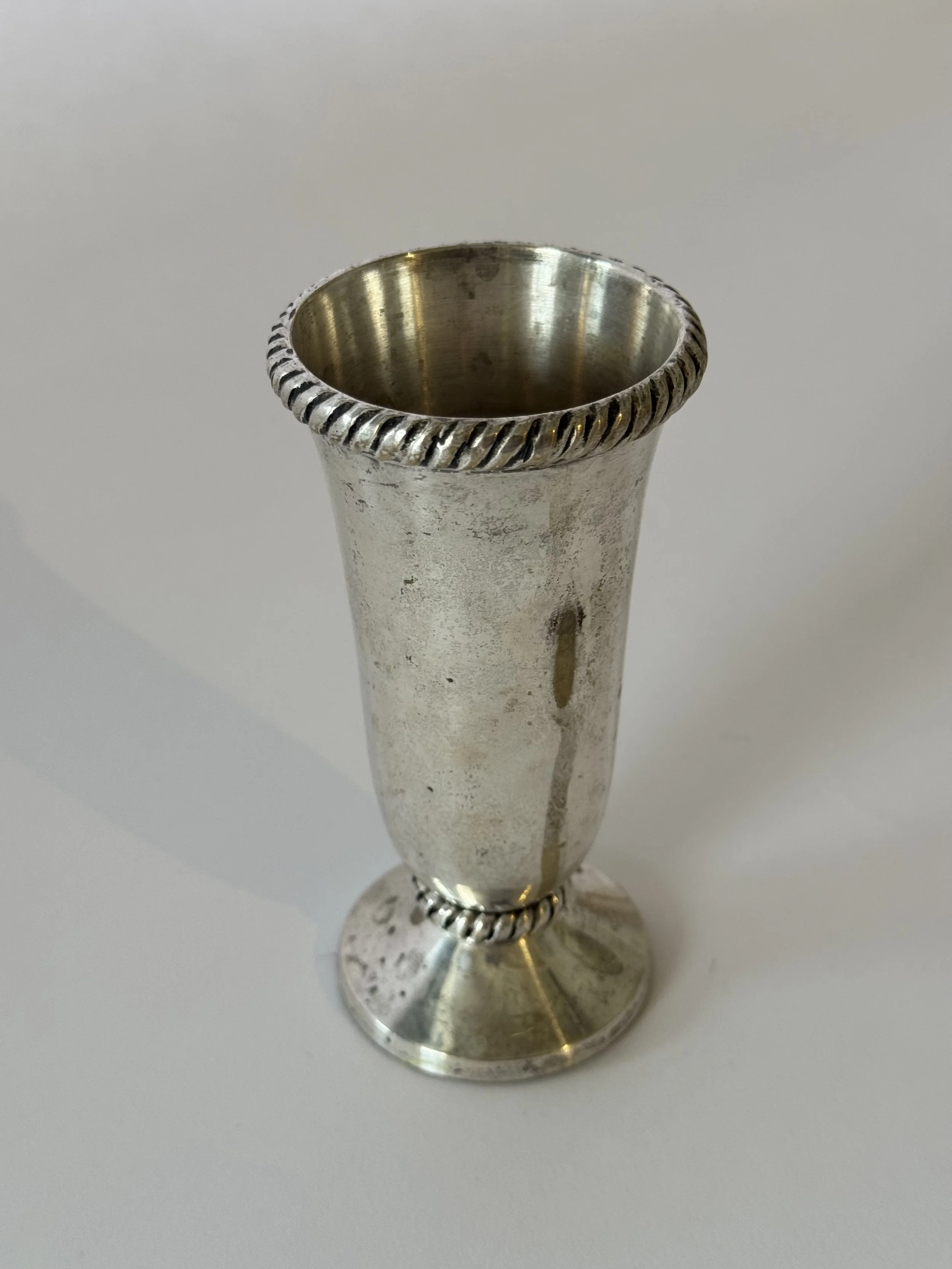 Silver Bud Vase