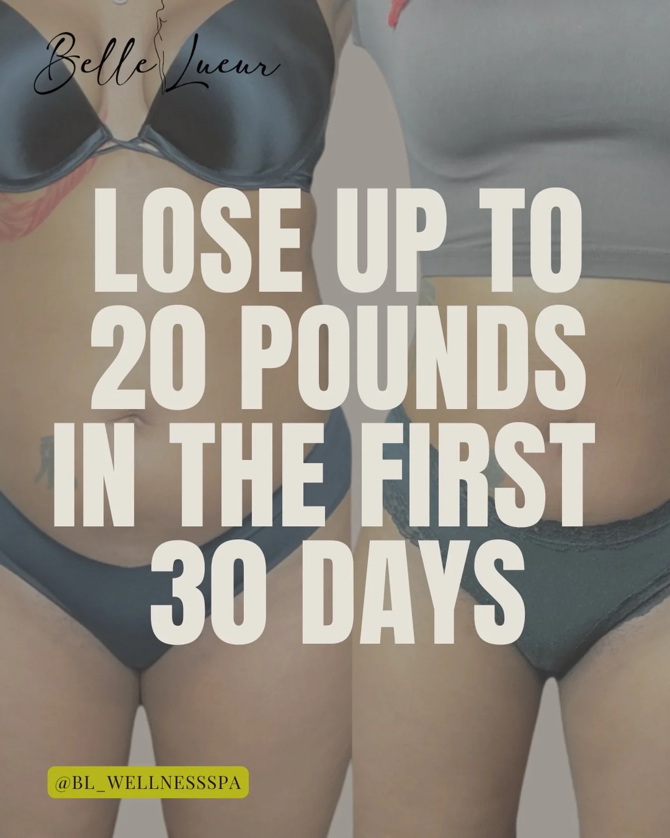 If you&rsquo;re seeing this, it&rsquo;s your sign: don&rsquo;t wait until June to get serious about your body goals. ✨At Belle Lueur, our weight loss programs are backed by real providers, real results, and real care.

🗓 Book your consultation today