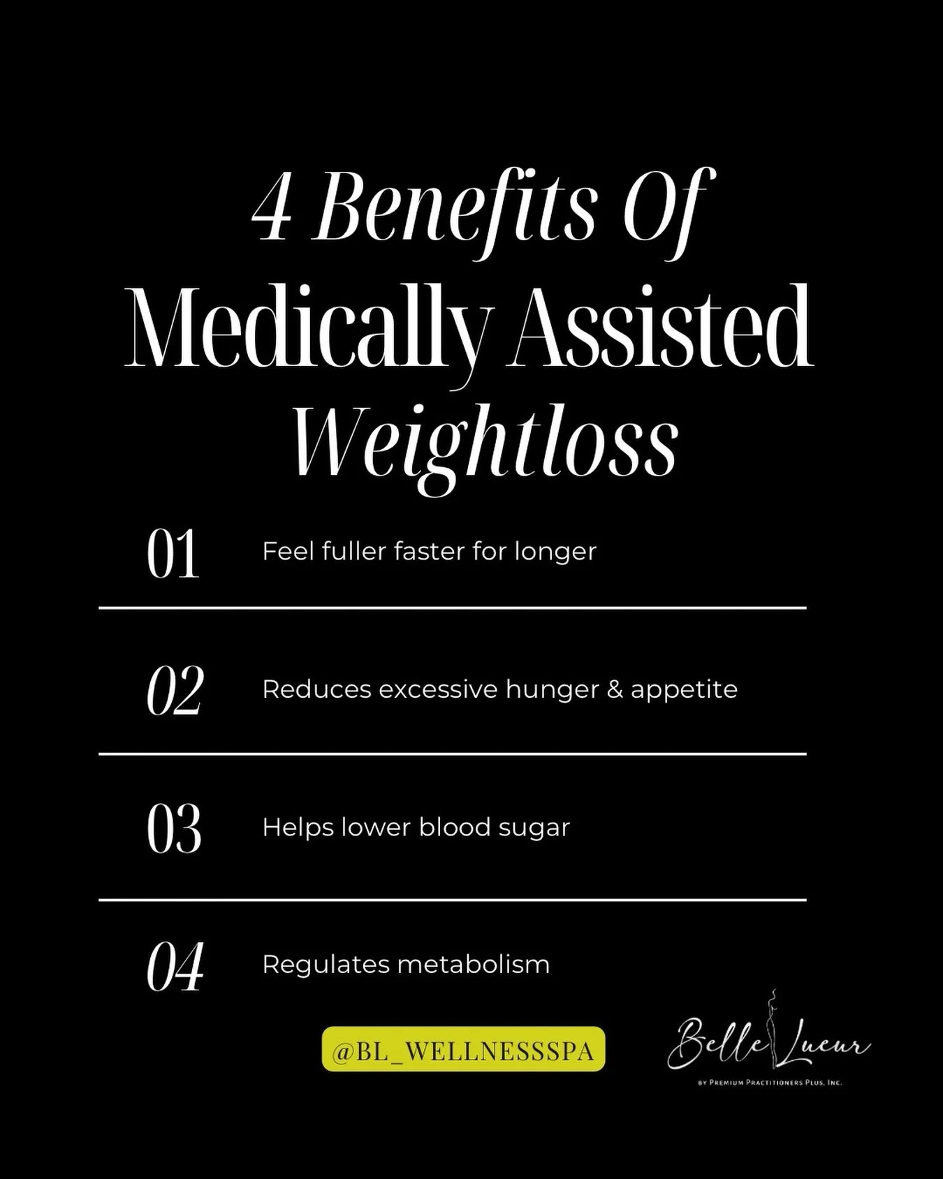 Weight loss isn&rsquo;t just about eating less. It&rsquo;s about working WITH your body, not against it.

Medically assisted weight loss helps regulate appetite, support blood sugar, and bring your metabolism back into balance, all under expert super