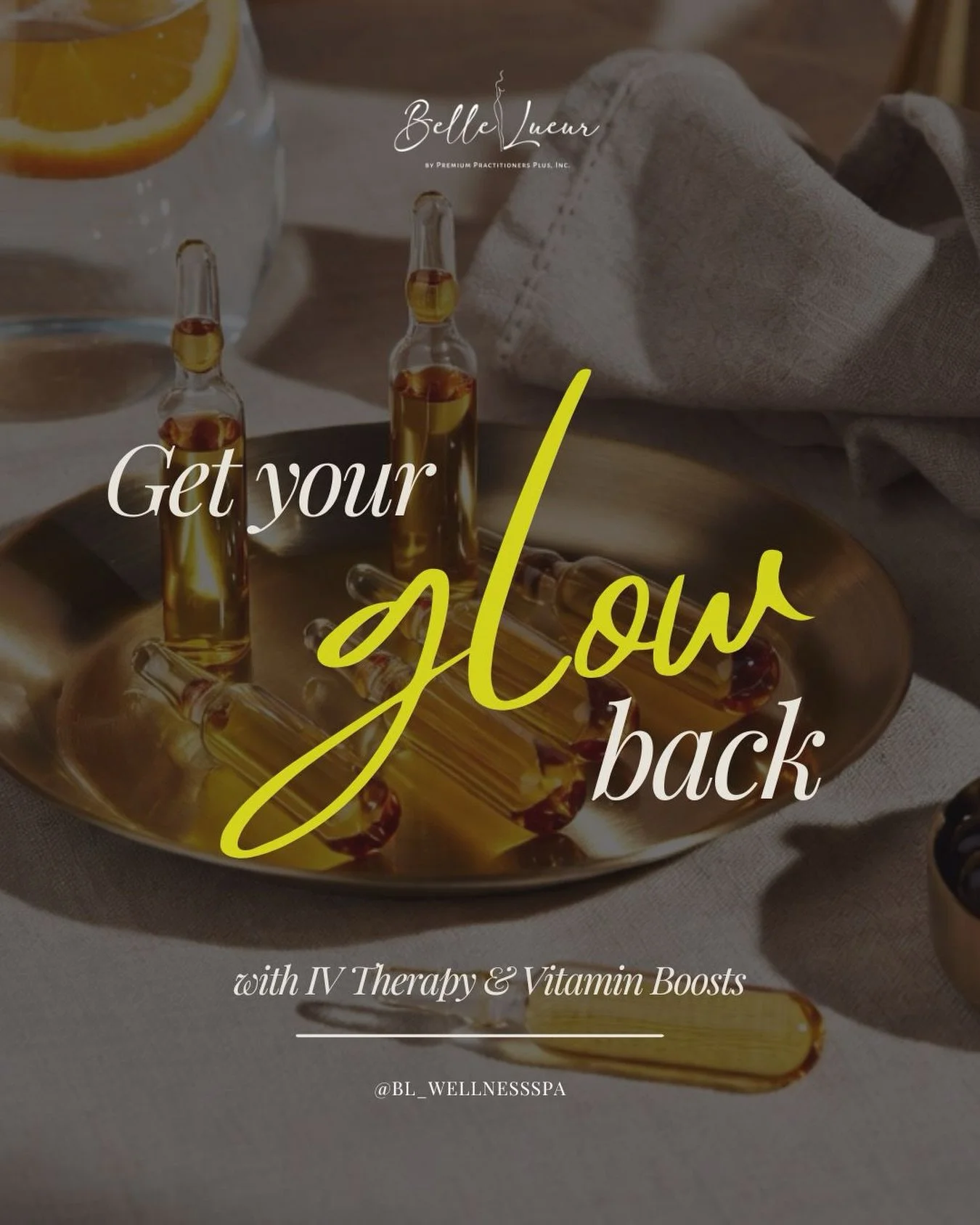 2PM slump? Skin not glowing like it should? Sometimes your body isn&rsquo;t asking for another caramel-mocha-latte-with-too-much-sugar. It&rsquo;s asking to be replenished. Our Vitamin &amp; Wellness Boosts are quick, targeted, and medically guided, 