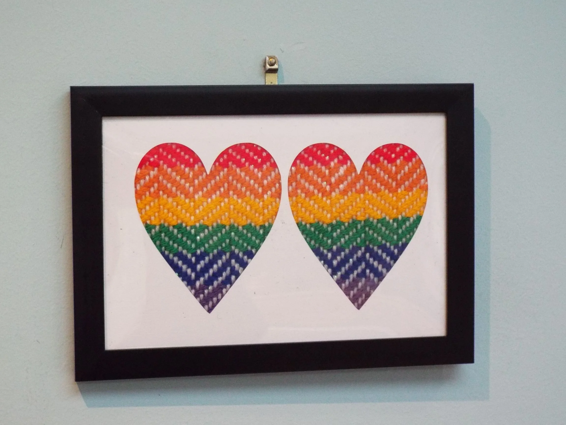 Twin hearts - rainbow - 2 - 7x5.JPG