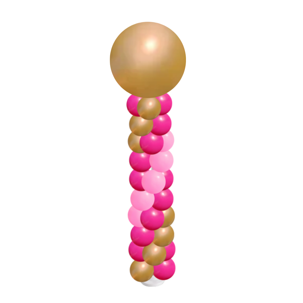 Custom balloon towers that bring color, style, and fun to weddings, parties, and events in Cleveland, Ohio.