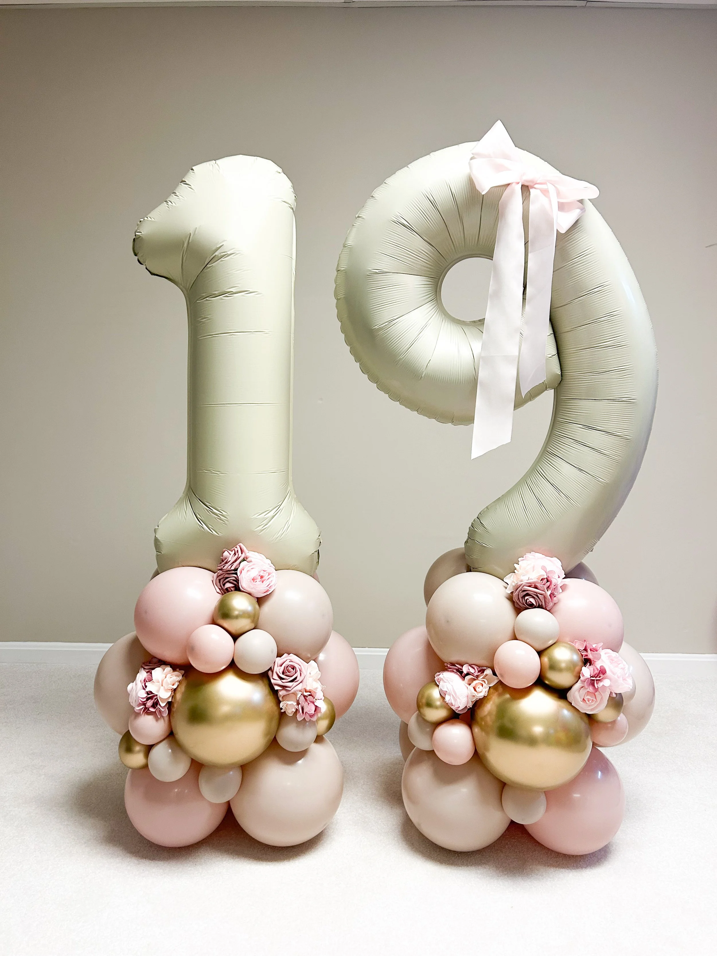 Number Balloon Stack