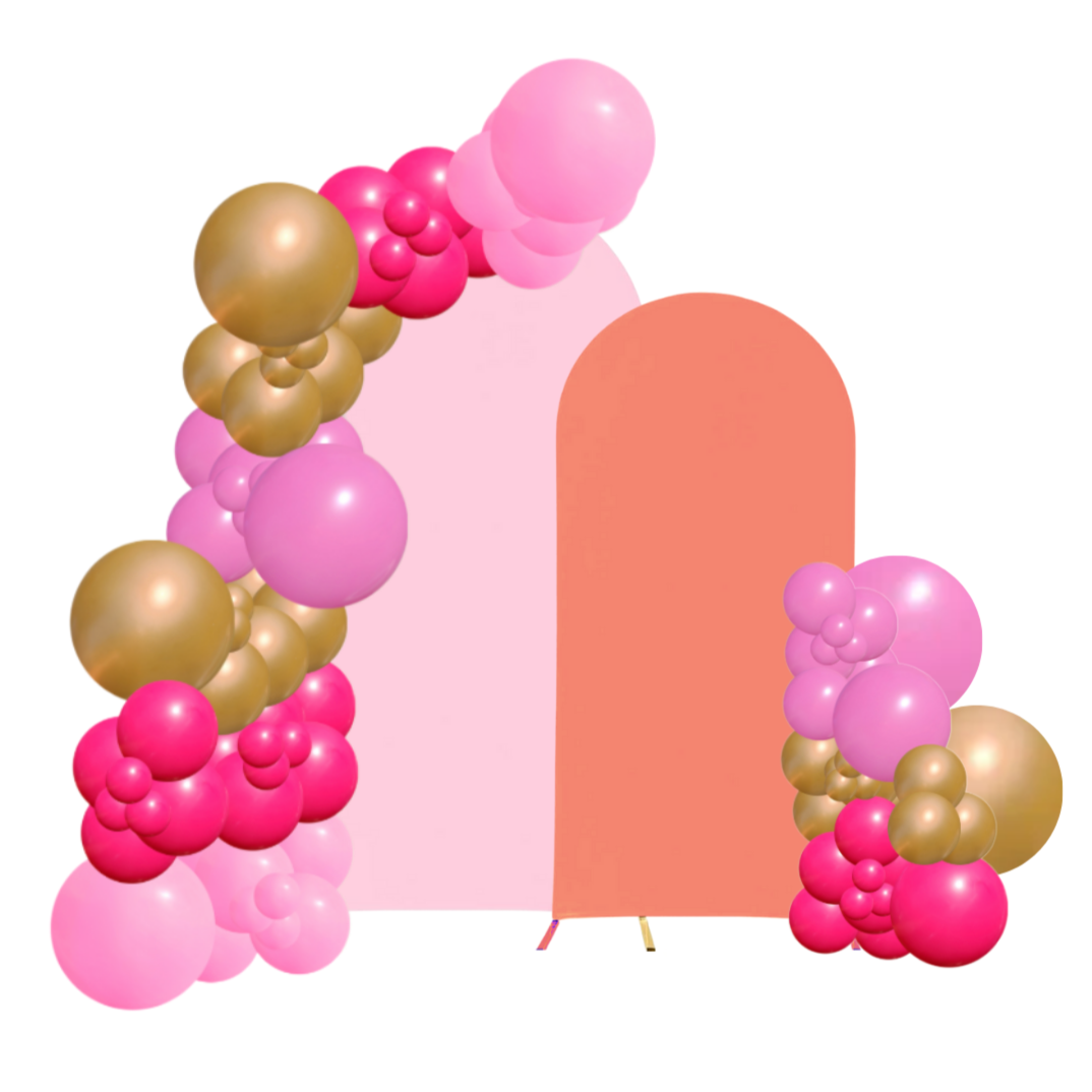 Make your event unforgettable with balloon garlands and backdrops.