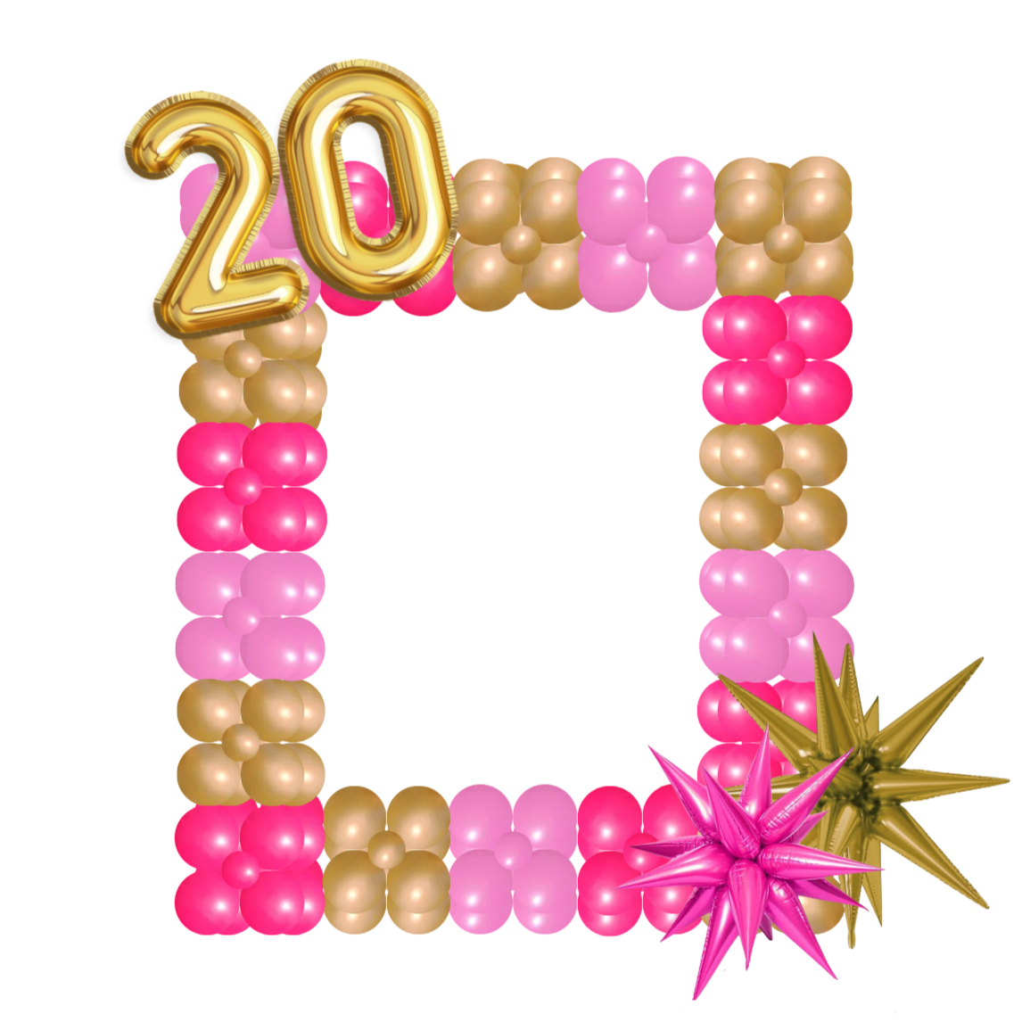 Stunning balloon frames to highlight your event décor in Cleveland.