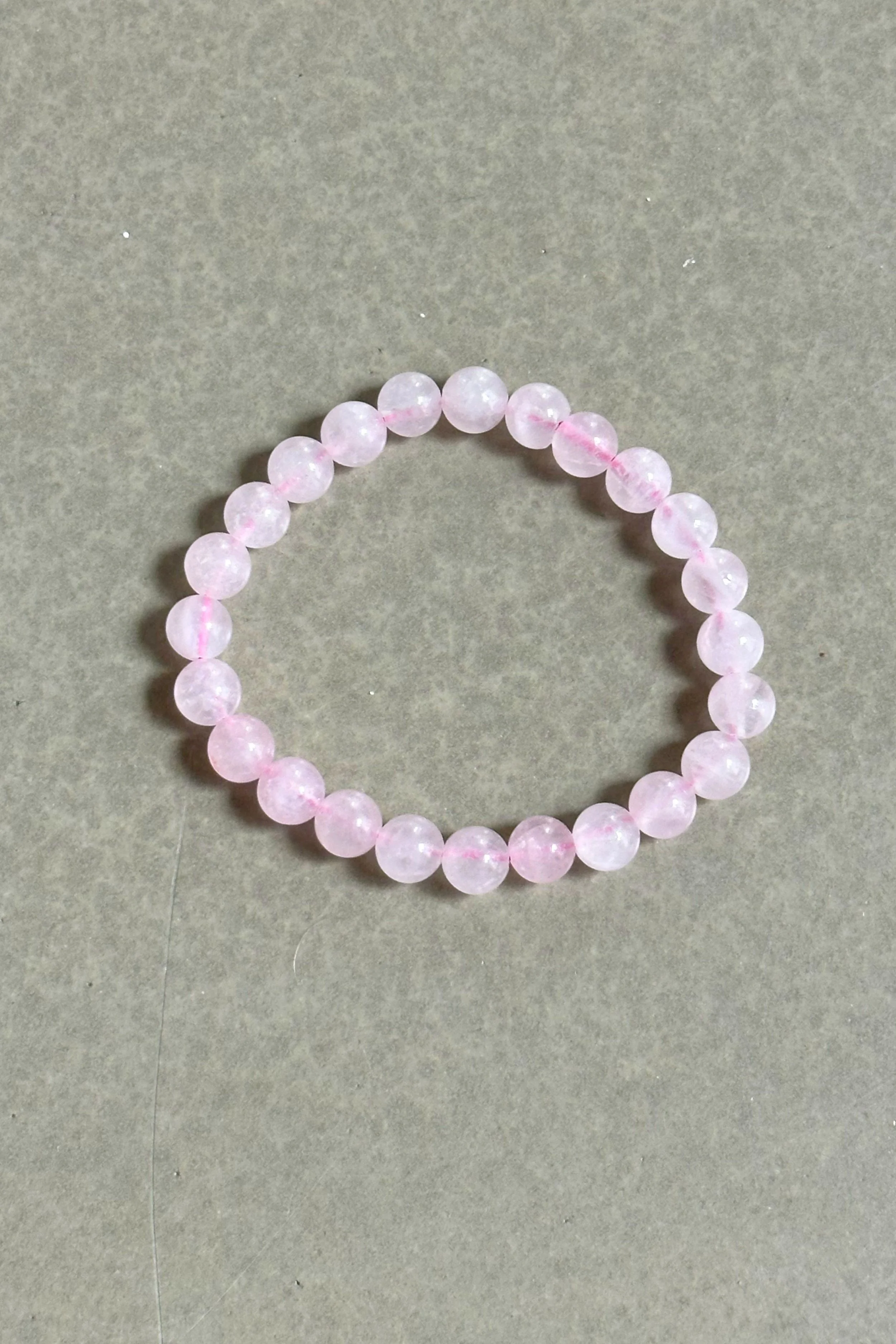 Crystal Bracelet - Rose Quartz