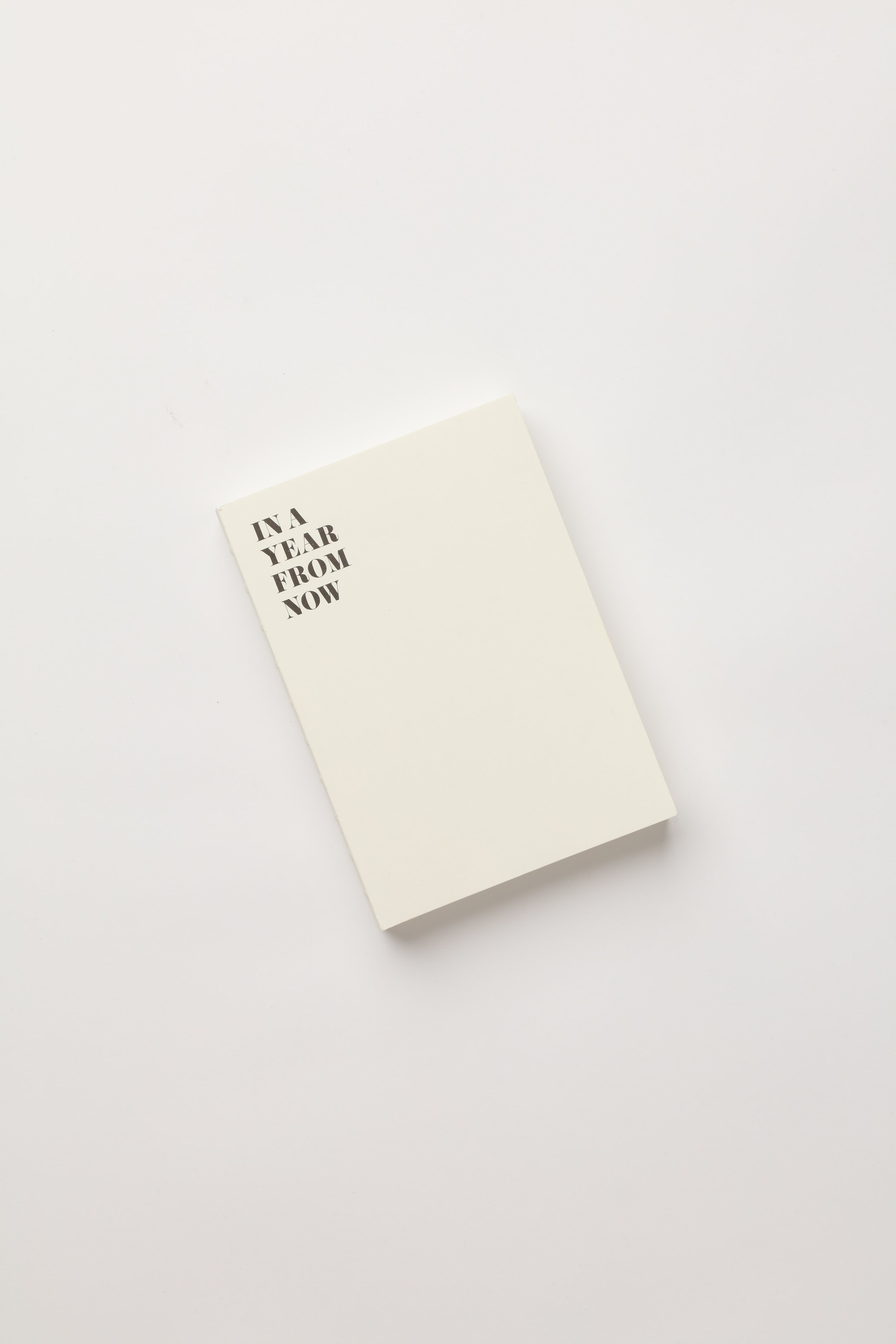 In a year from now - Journal