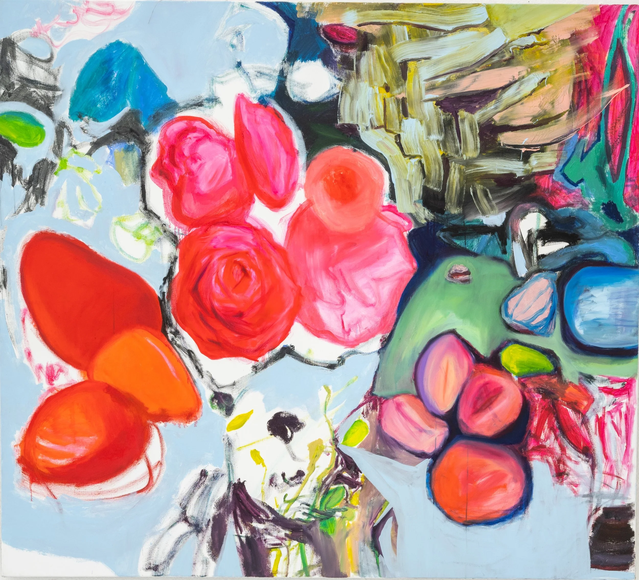 O.T., 2022, Öl auf Leinwand, 170x190 cm