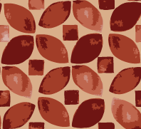 Venetian clay tile floor, repeating pattern