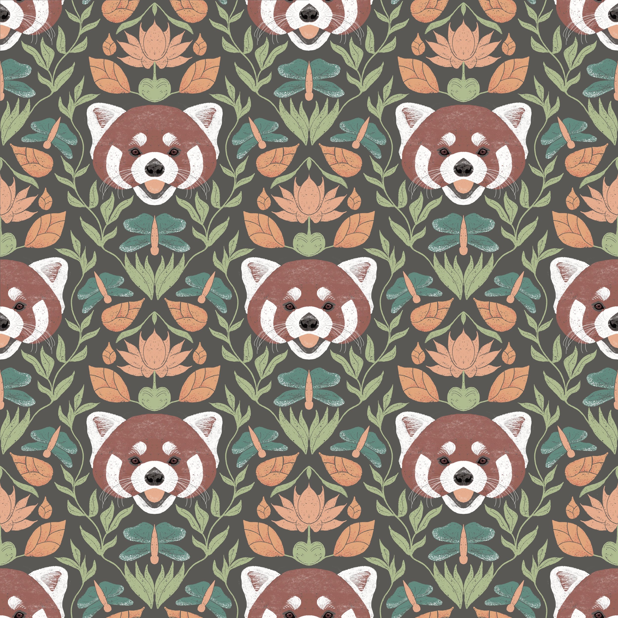 Raster repeating pattern