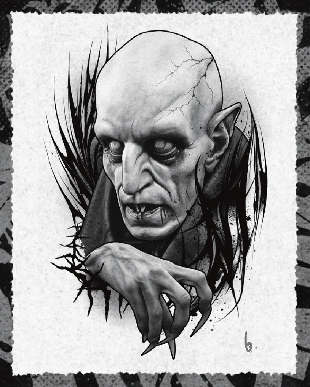 Especially keen to do this guy 🙏🏻 if you book in for October the 28th, 29th or November 5th, 6th or 7th you&rsquo;ll get a tidy discount. Min size 7&rdquo; 🖤
To book in follow the link in my bio to fill out an enquiry form 🖤
✷
@dagrentattoostudio