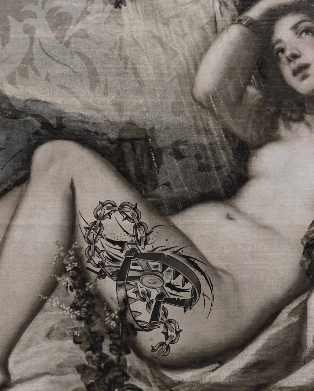 big ol bear trap flash available 🪤⛓️&zwj;💥
✷
@dagrentattoostudio Dunfermline, Fife 
✷
✷ 
✷
✷
#trashandbone #bishoprotary #pantheraink #blackwork #tattoo #tattooflash #darktranbsmissions #darkart #darkaesthetic #dotworknow #scottishtattooclub