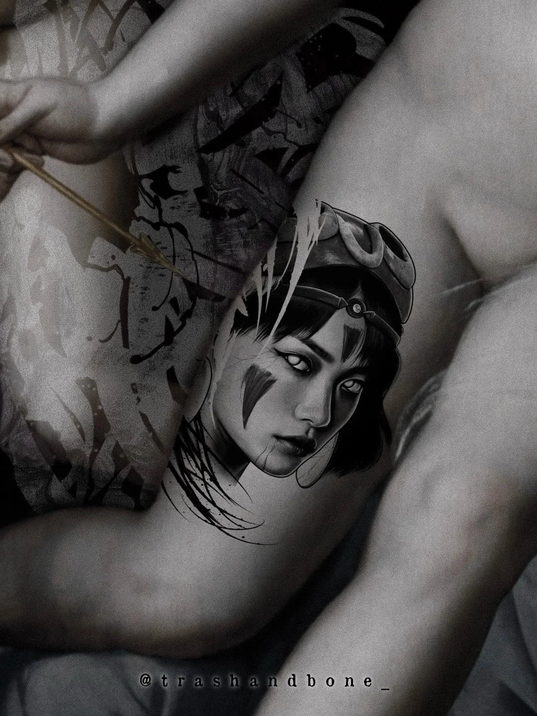 Of the things that cry in the dark 🐺👹
Primcess Mononoke flash available
✷
@dagrentattoostudio Dunfermline, Fife 
✷
✷
#studioghibli #tattooflash