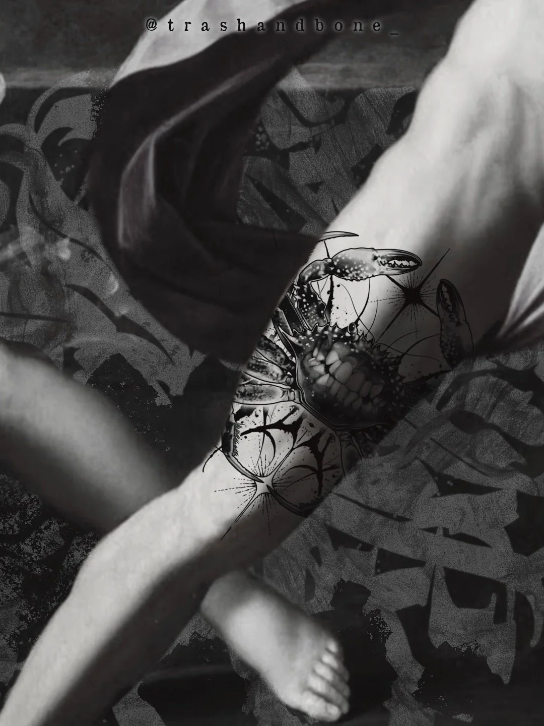 New large scale flash that would be wicked as a back or thigh piece 🦷🦀
✷
@dagrentattoostudio Dunfermline, Fife 
✷
✷ Enquiry form link in bio ⛓️&zwj;💥
✷

#Tattooflash #flash #crabtattoo