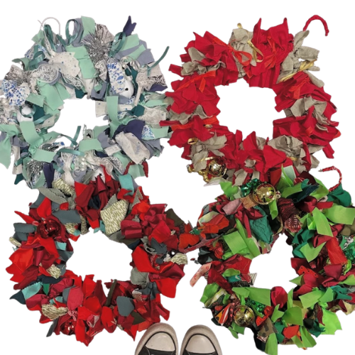 December Make a Rag Crimbo Wreath 🎄