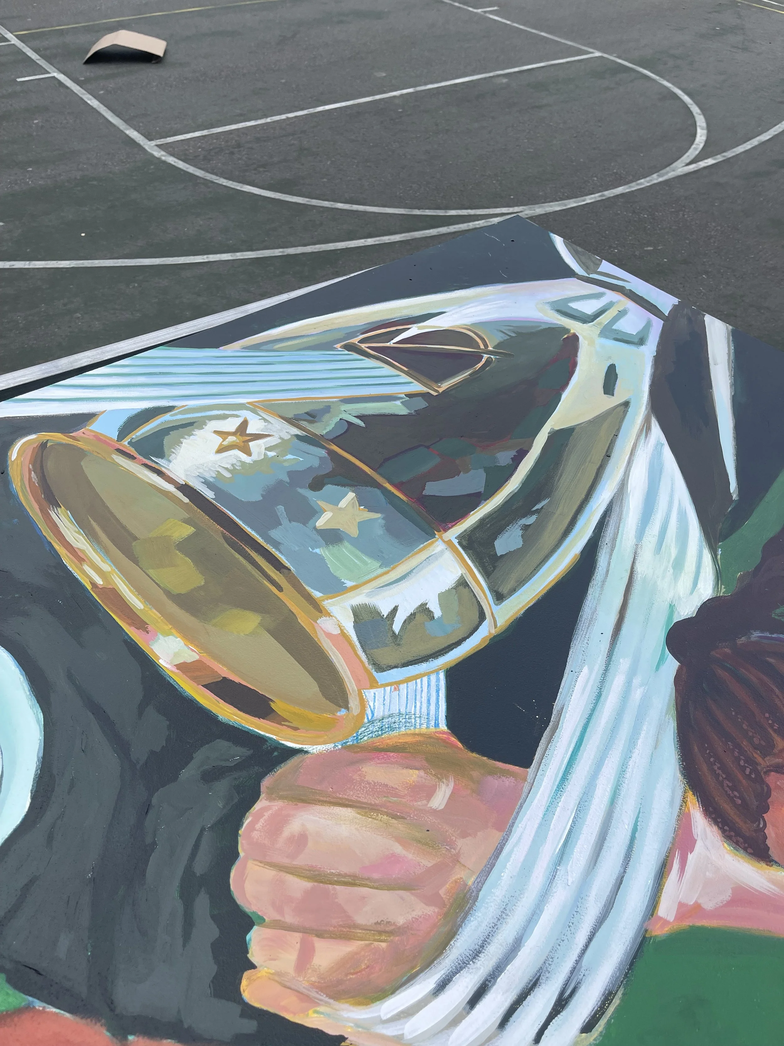 the trophy