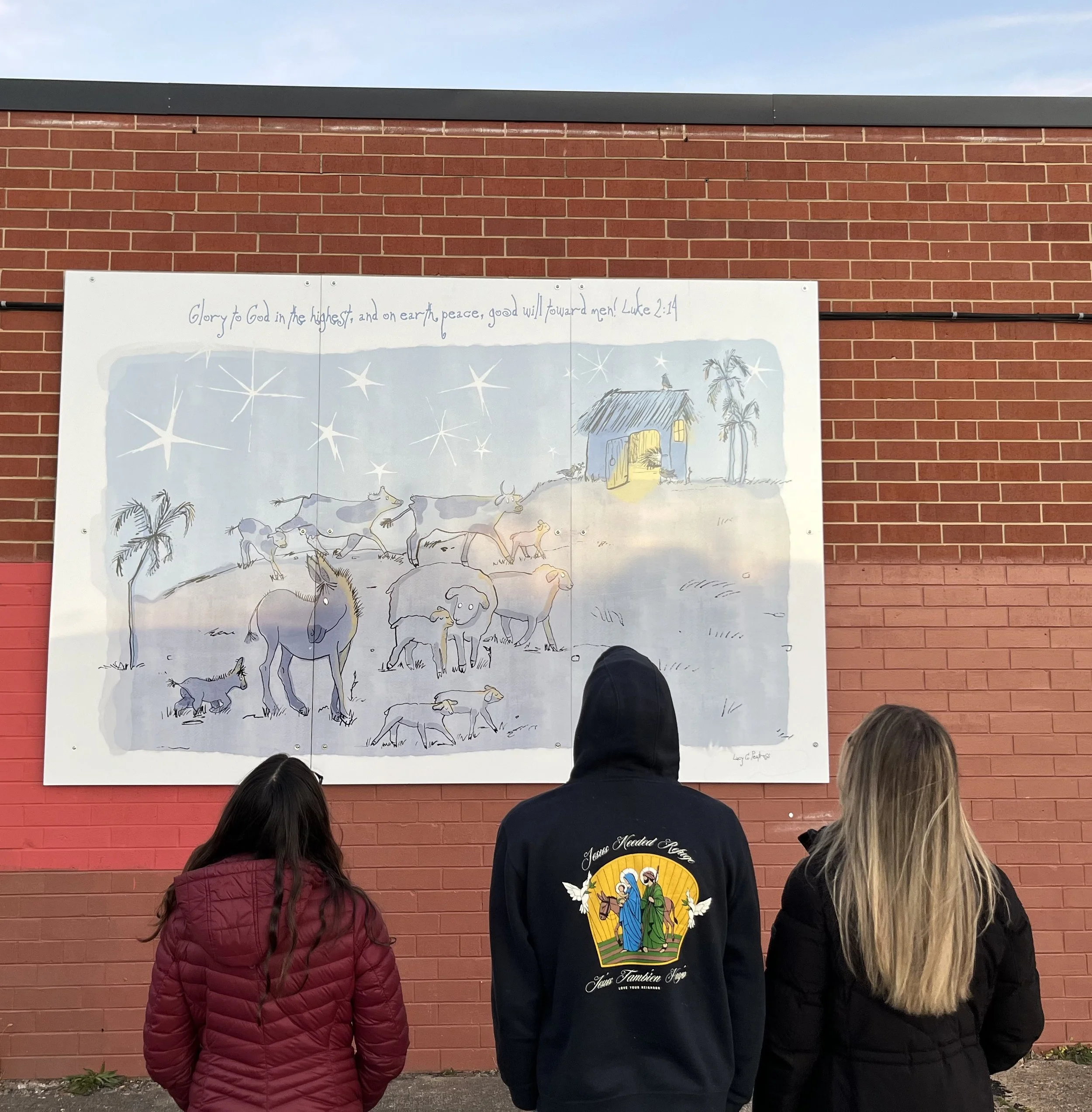 Christmas Art in Waughtown