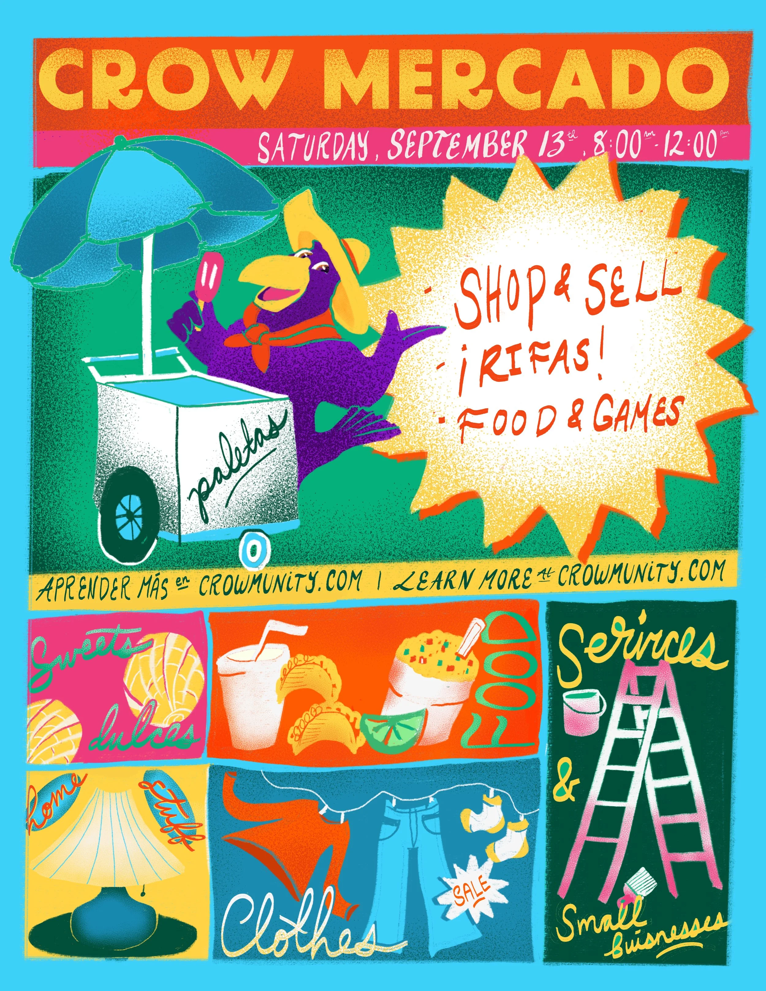 Updates on the Crow Mercado