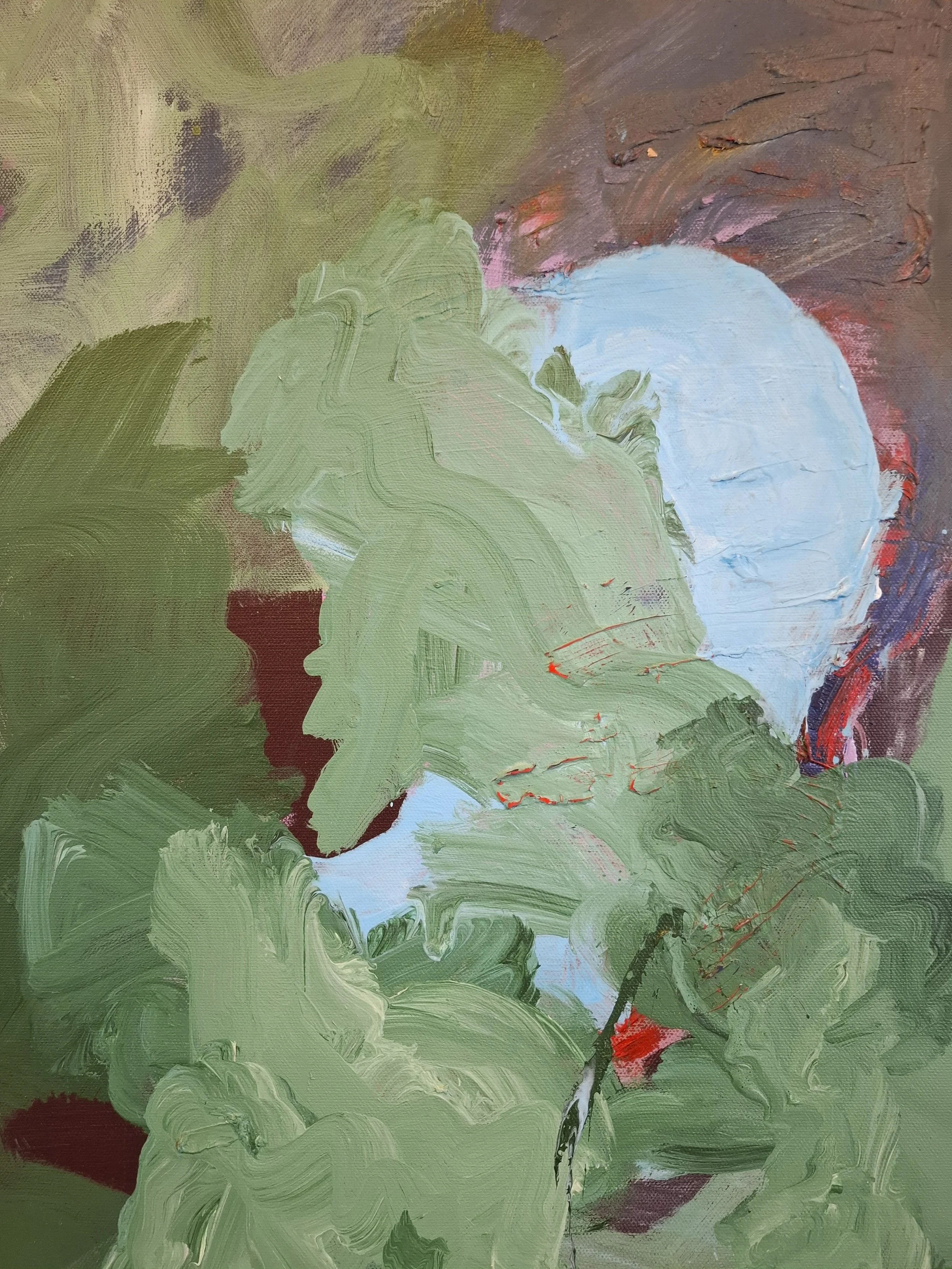 Indre landskap, 2024, akryl på plate, 61x50 cm