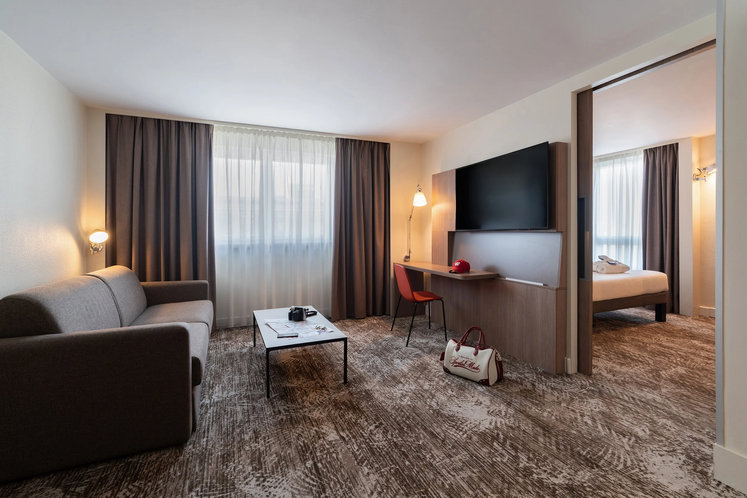 Photographie d'une suite d'hôtel