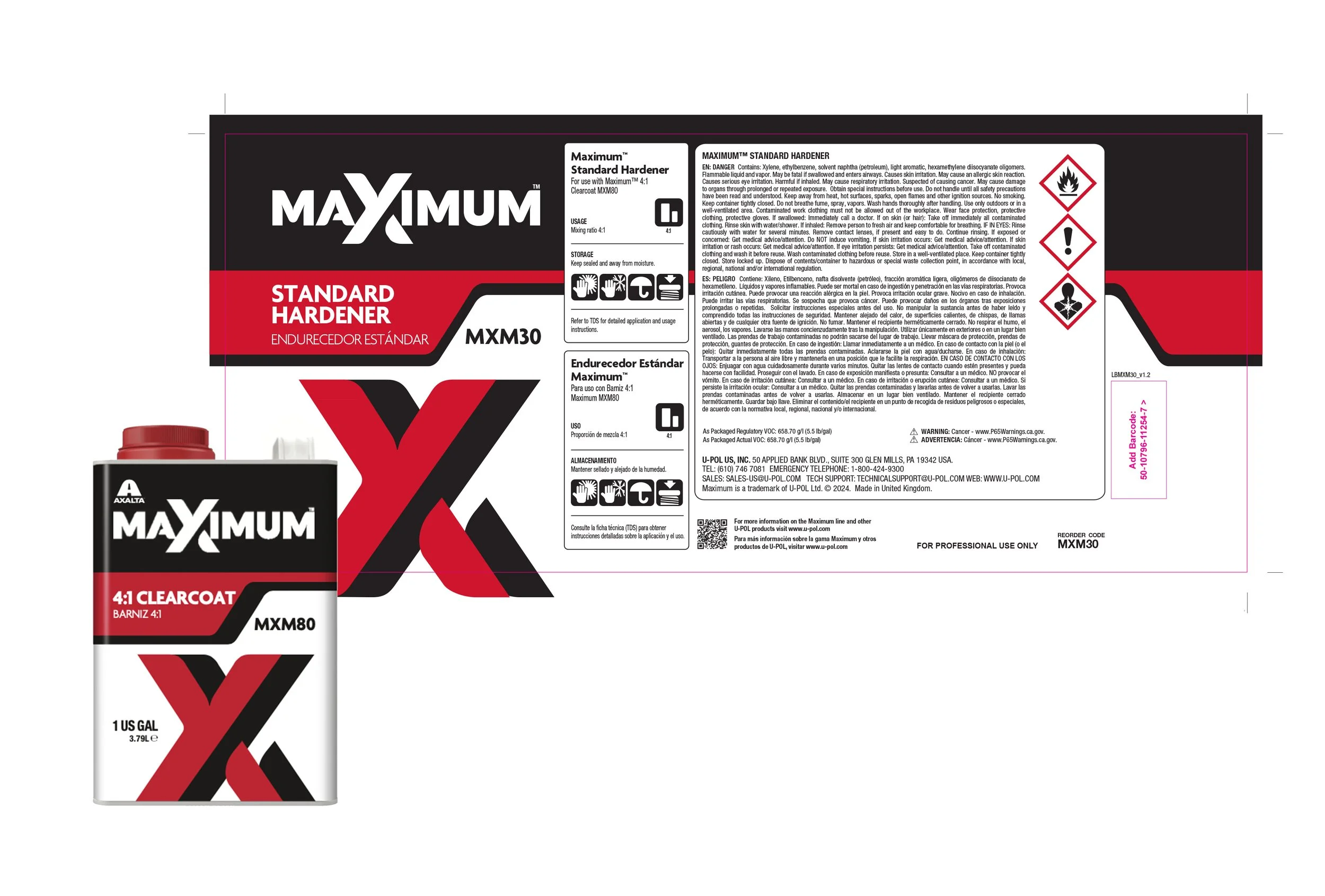 Axalta - Production on product labels