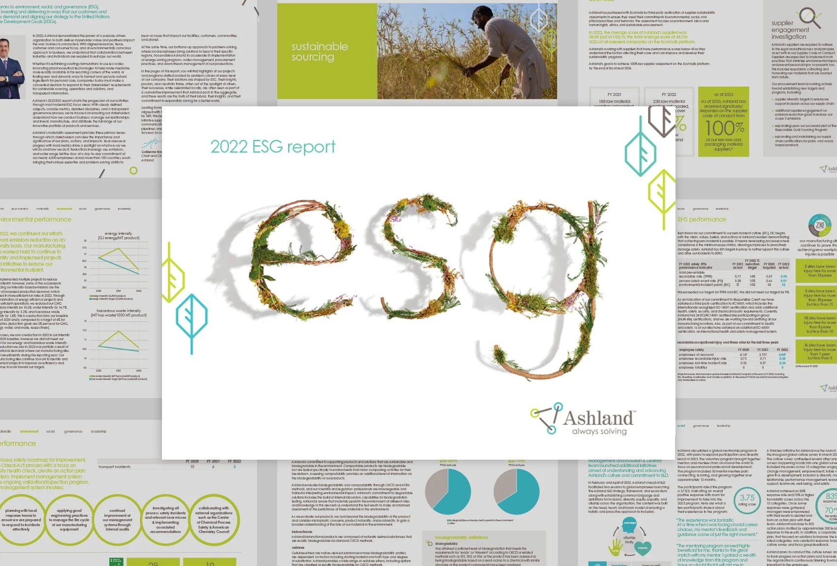 Ashland ESG Report | Design & Production