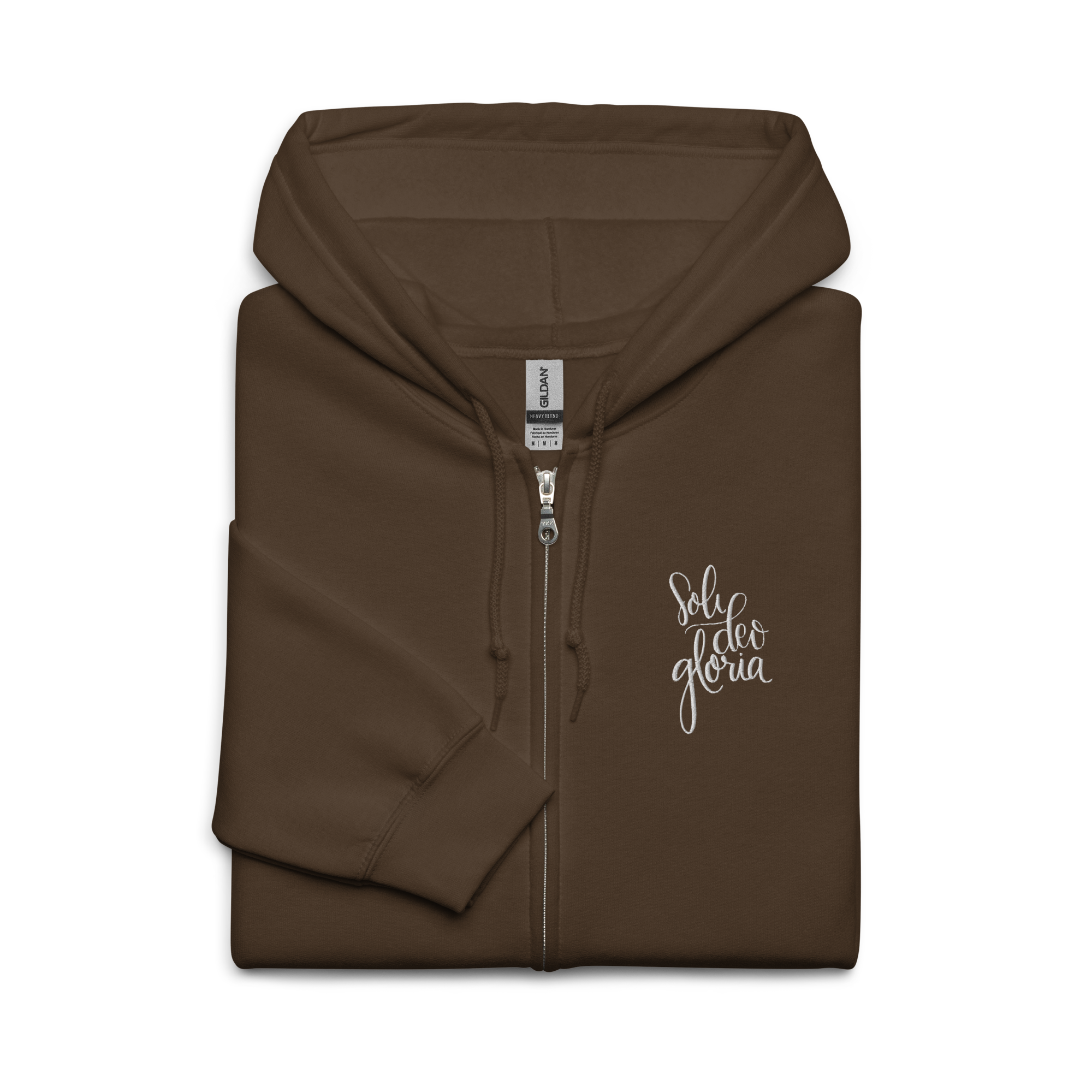 Soli Deo Gloria Zip Hoodie