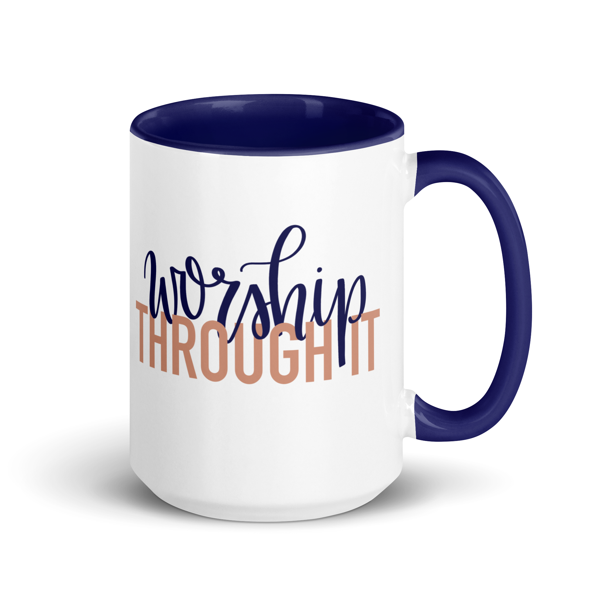 Worship Through It Ceramic Mug