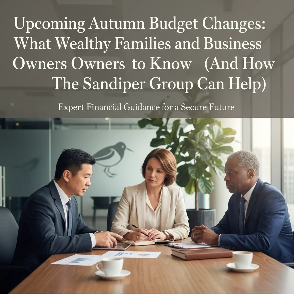 Upcoming Autumn Budget Changes: What Wealthy Families and Business Owners Need to Know (And How The Sandpiper Group Can Help)