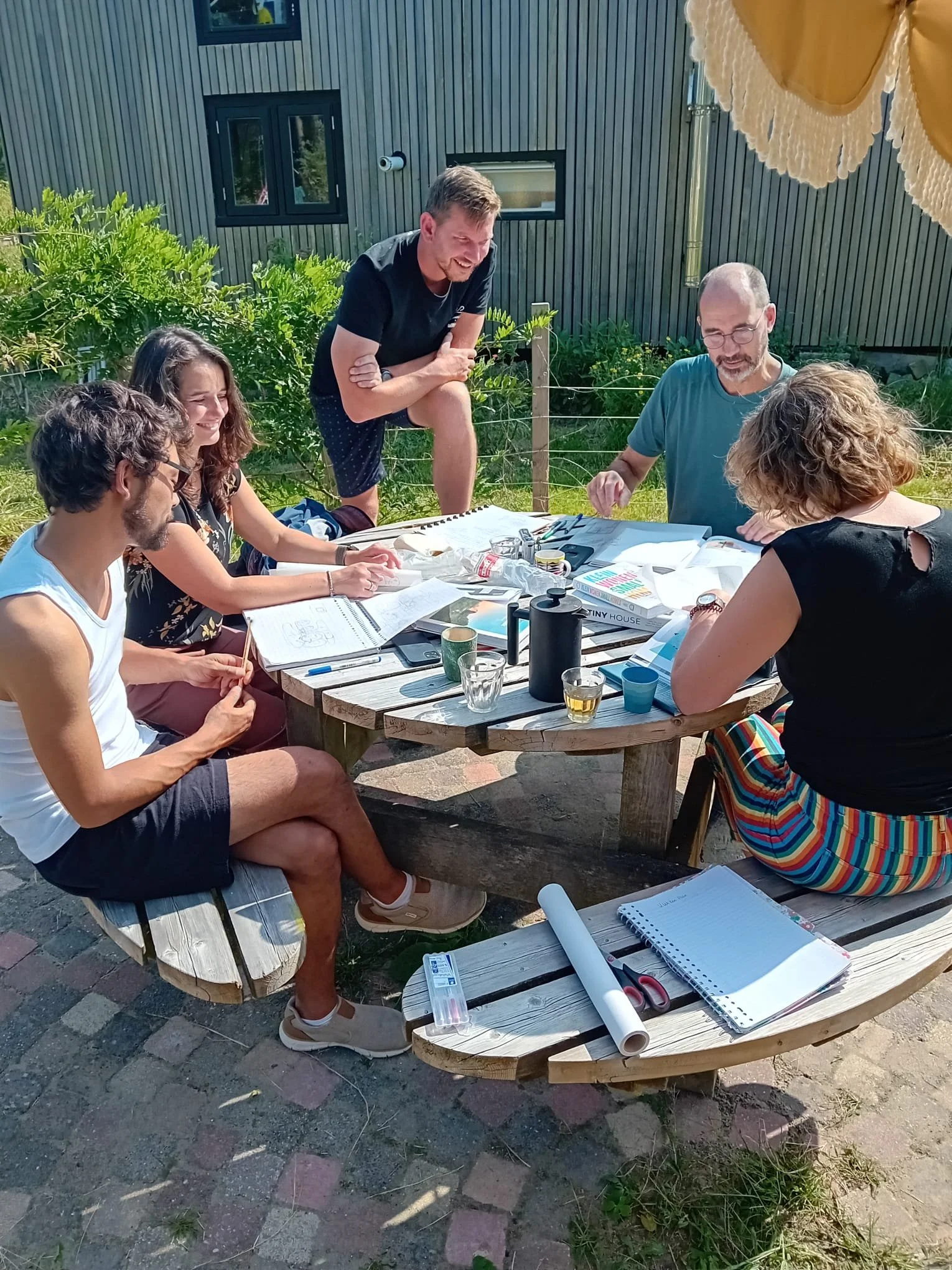 Op inspirerende locaties