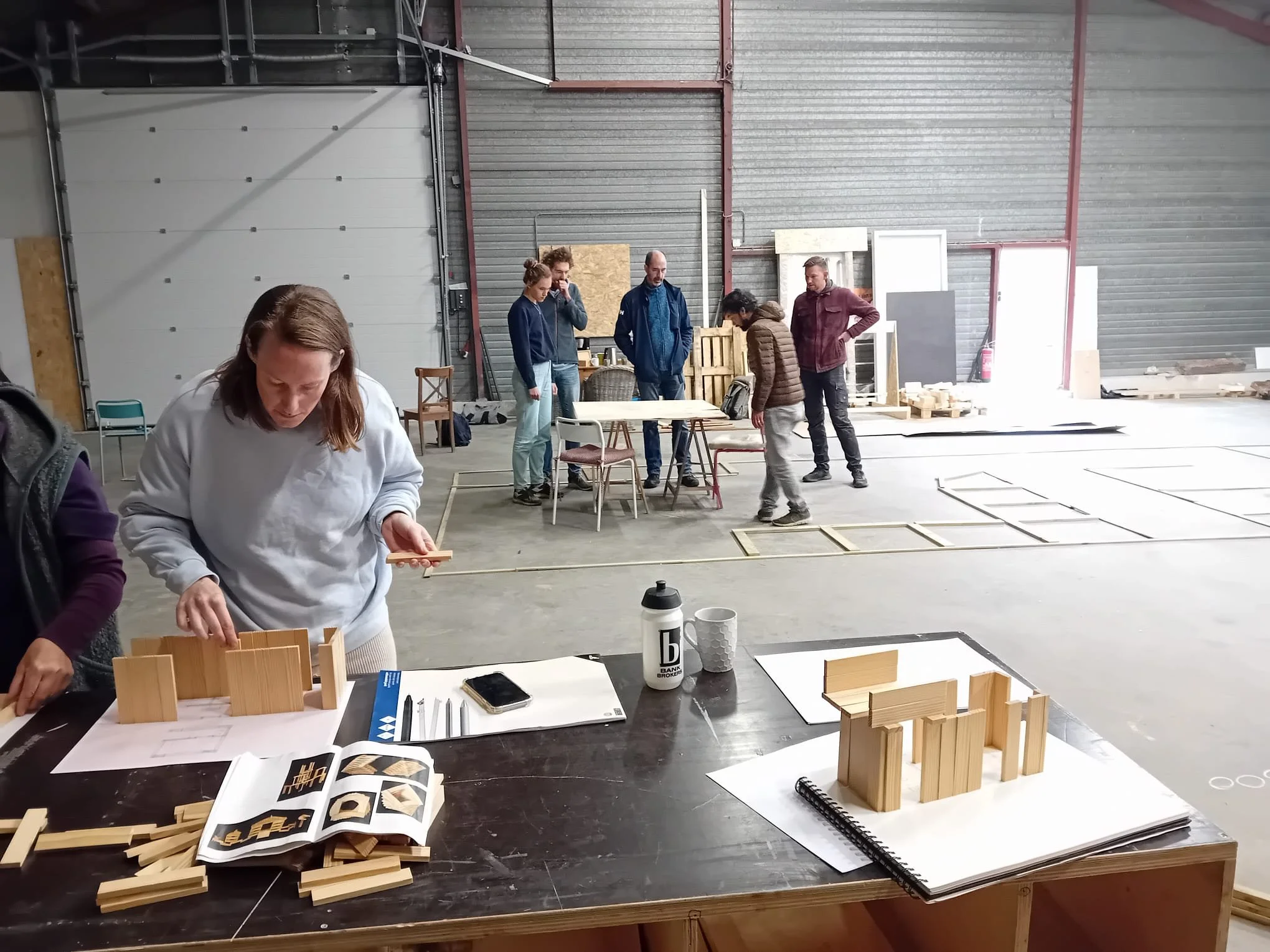 Plattegrond omzetten naar iets tastbaars